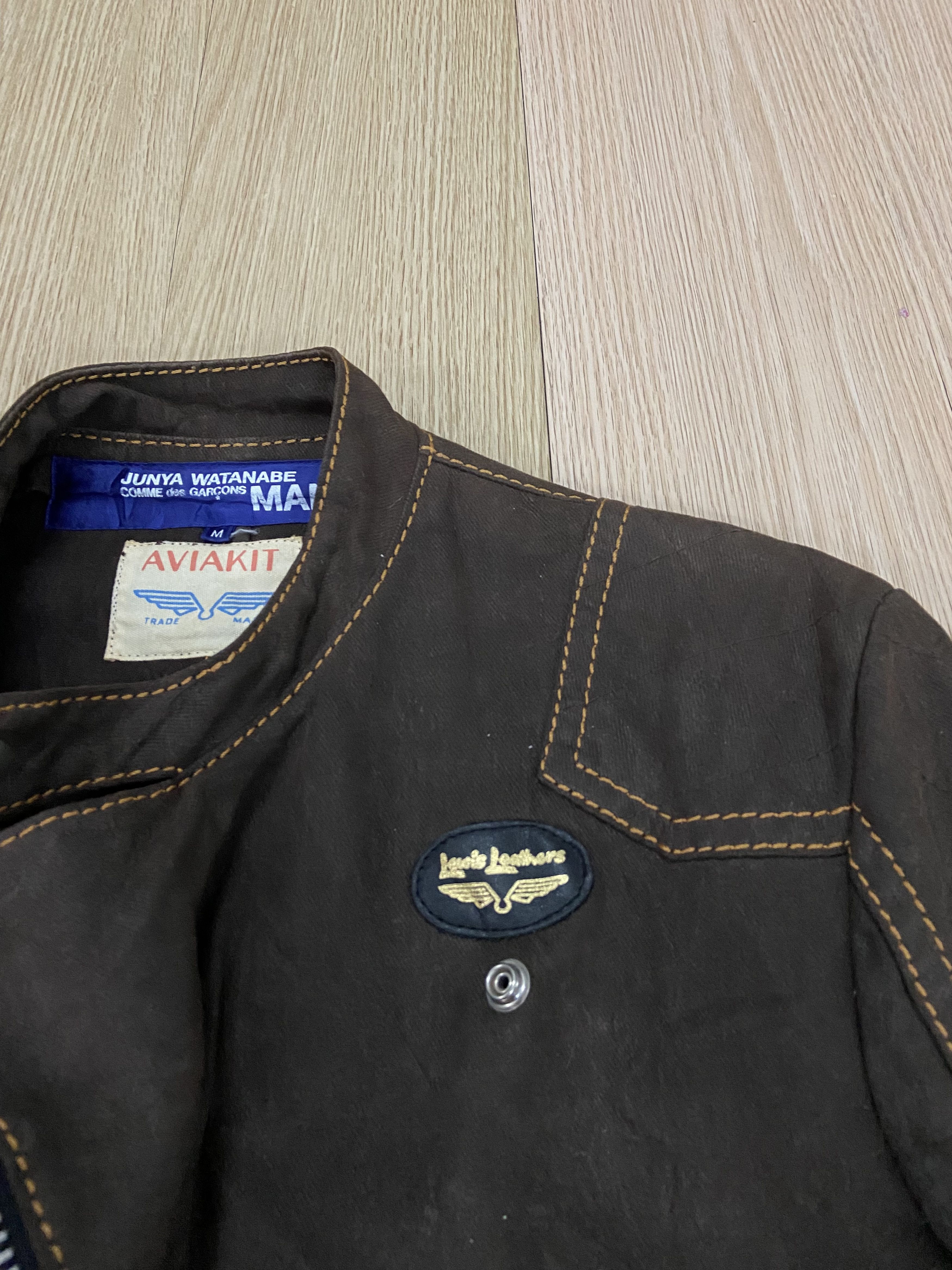 Comme des Garcons × Japanese Brand × Junya Watanabe 🔥GRAILED🔥Junya Watanabe x Lewis Leathers rider Jacket Size US M / EU 48-50 / 2 - 8 Thumbnail