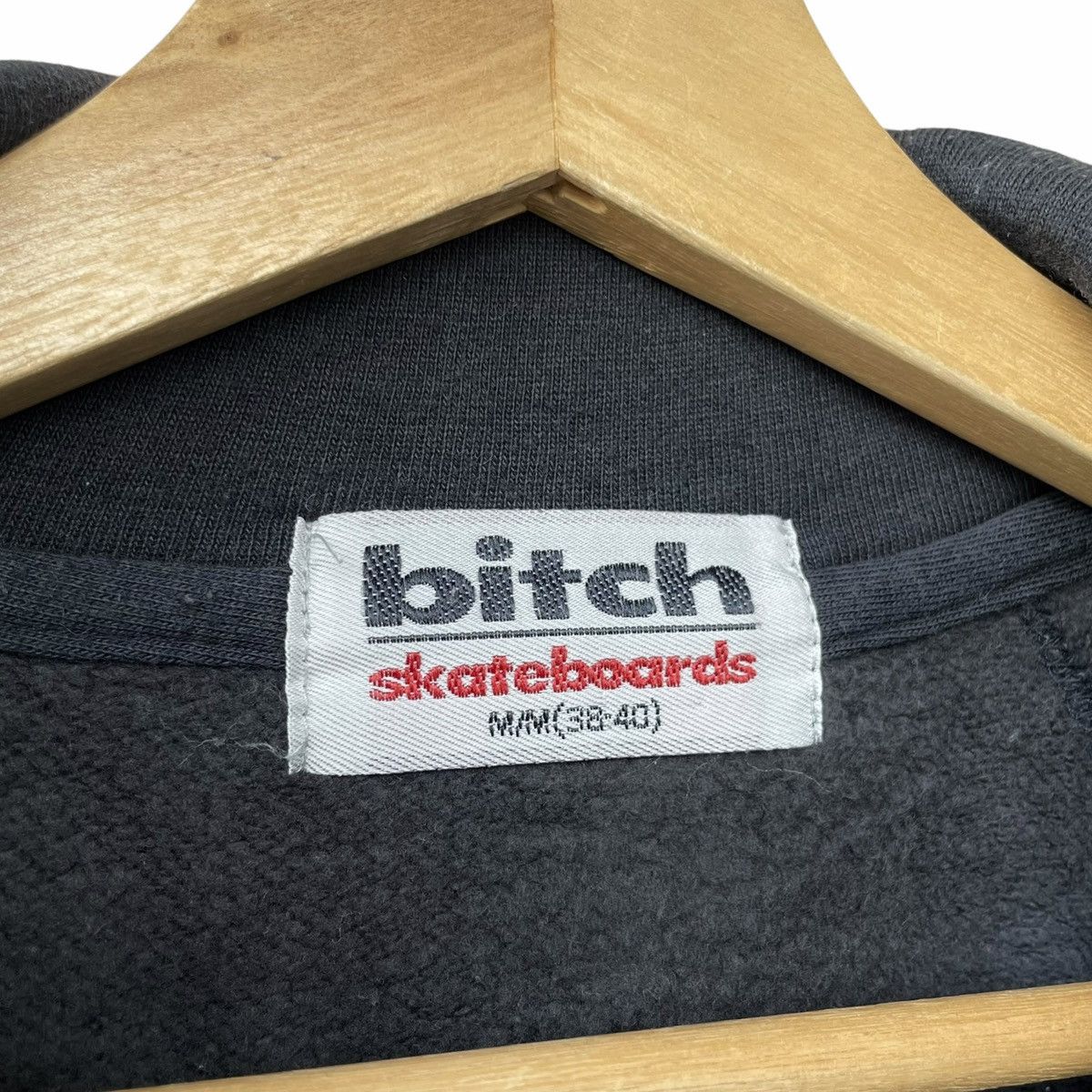 Vintage Bitch Skateboards USA Vintage Half Zipper Logo Sweatshirts Size US M / EU 48-50 / 2 - 7 Thumbnail