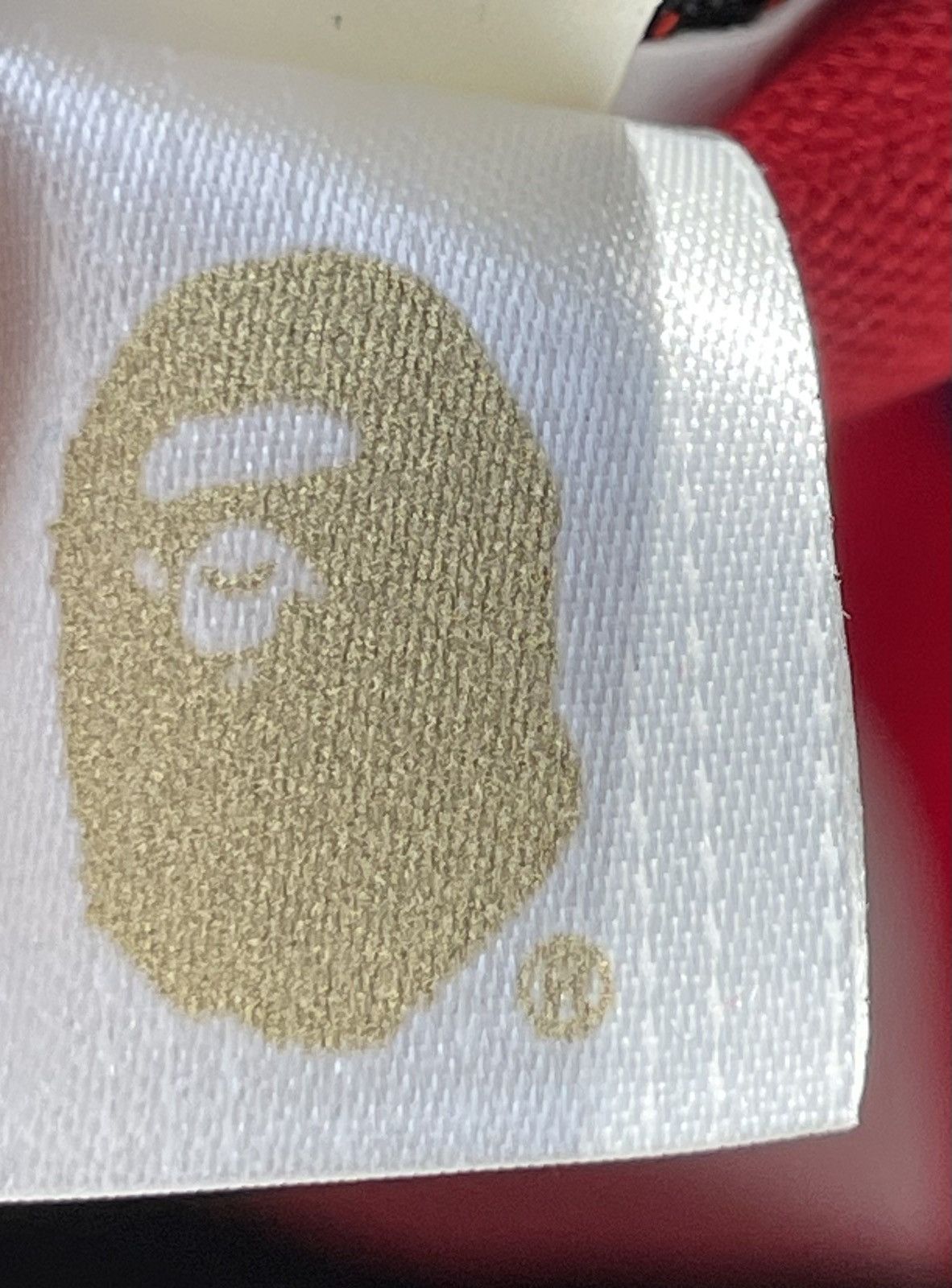 Bape BAPE College Panel Cap (SS22) Red Size ONE SIZE - 13 Thumbnail