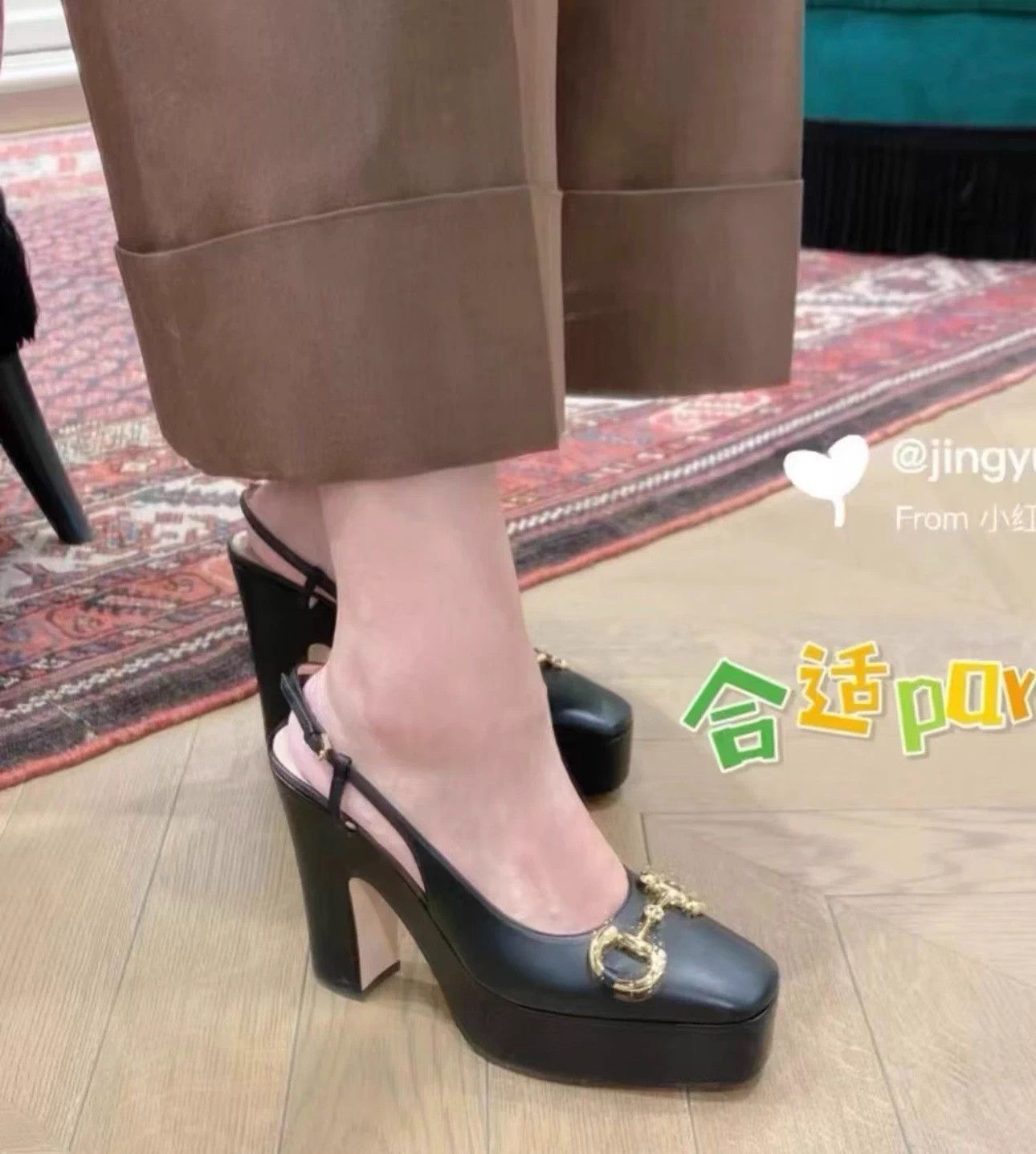 Gucci Gucci Horsebit Platform Heels 36 Size US 6 / IT 36 - 2 Thumbnail