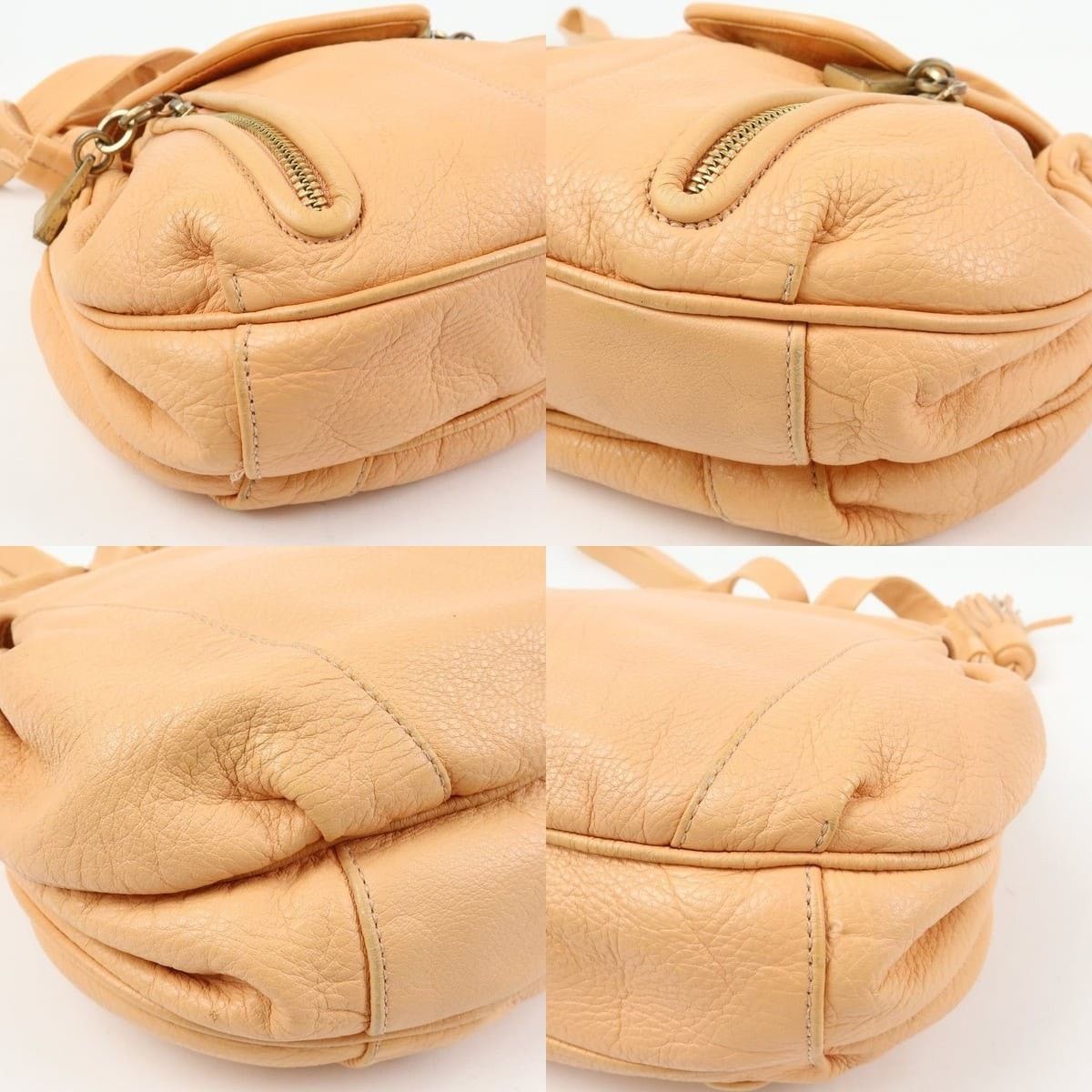 Chloe Chloe See by Chloe Leather Crossbody Bag Tan Size ONE SIZE - 5 Thumbnail