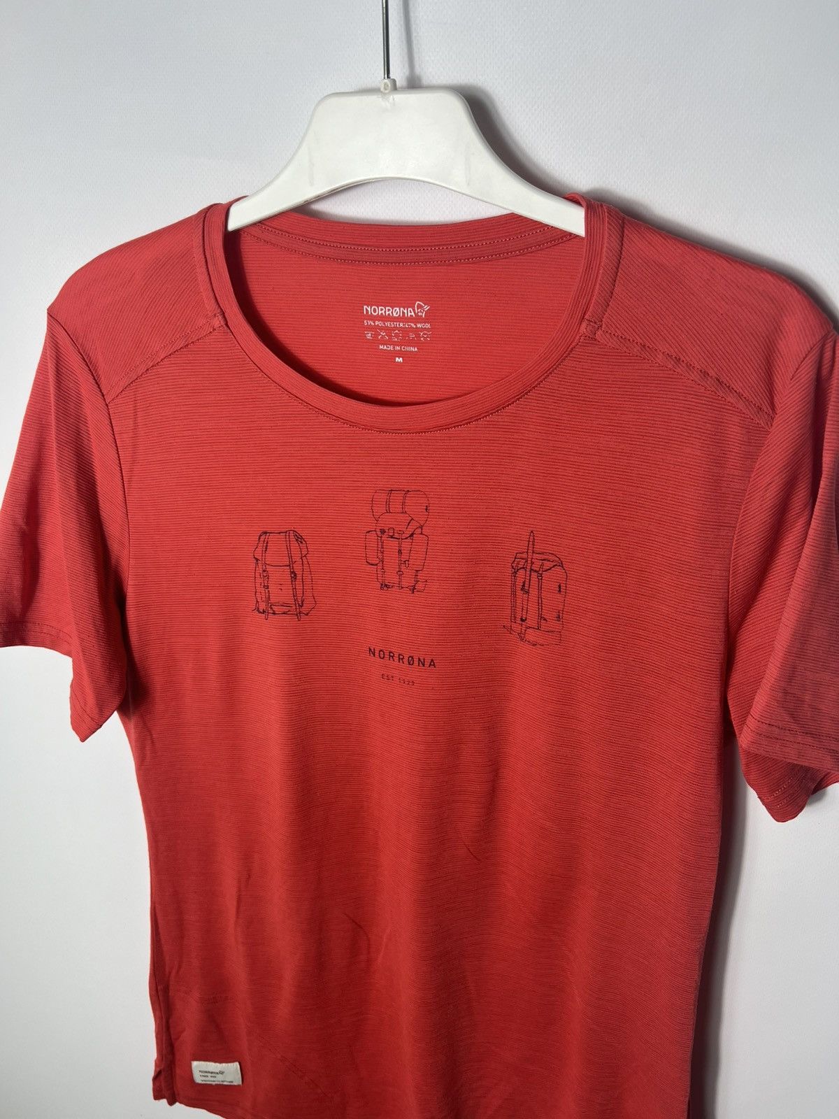 Norrona Vintage streetwear outdoor Norrona Tracking Hiking T-shirt Size US M / EU 48-50 / 2 - 2 Thumbnail