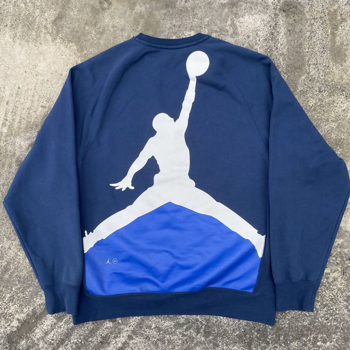 Fragment Design × Jordan Brand Nike Jordan x Fragment Crewneck Size US XXL / EU 58 / 5 - 1 Thumbnail