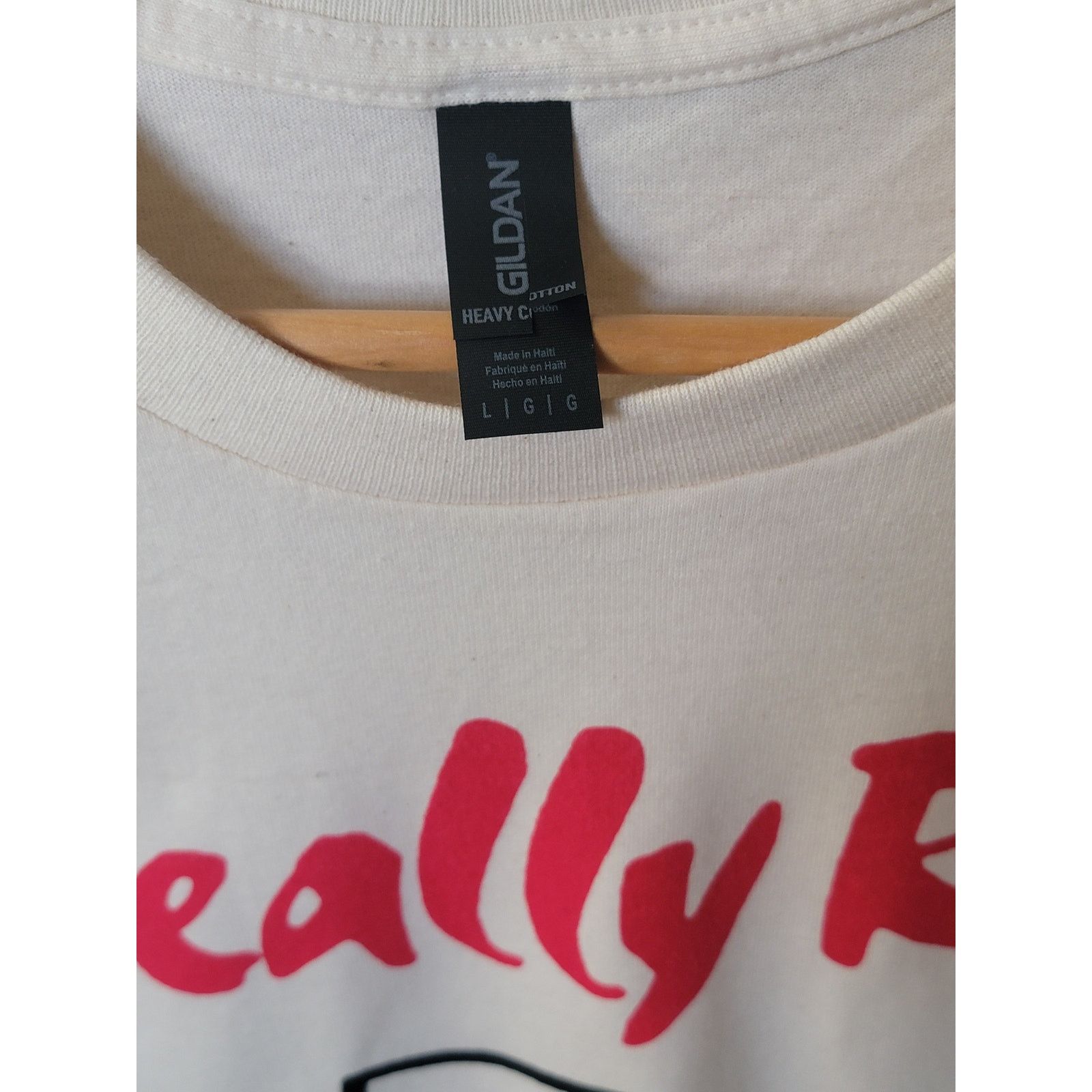 Other Really Red t shirt texas punk hardcore size large white Size US L / EU 52-54 / 3 - 3 Thumbnail