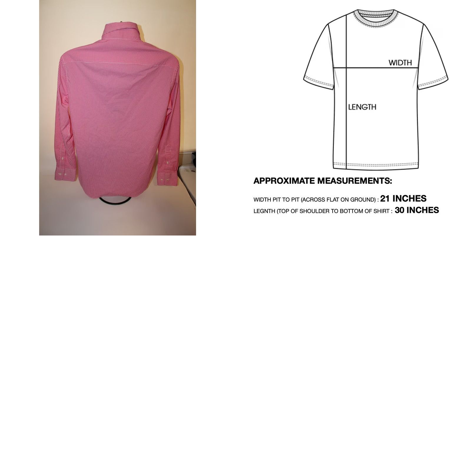 Peter Millar Peter Millar Summer Comfort Long Sleeve Button-Down Shirt Pink Gingham Mens M Size US M / EU 48-50 / 2 - 8 Thumbnail