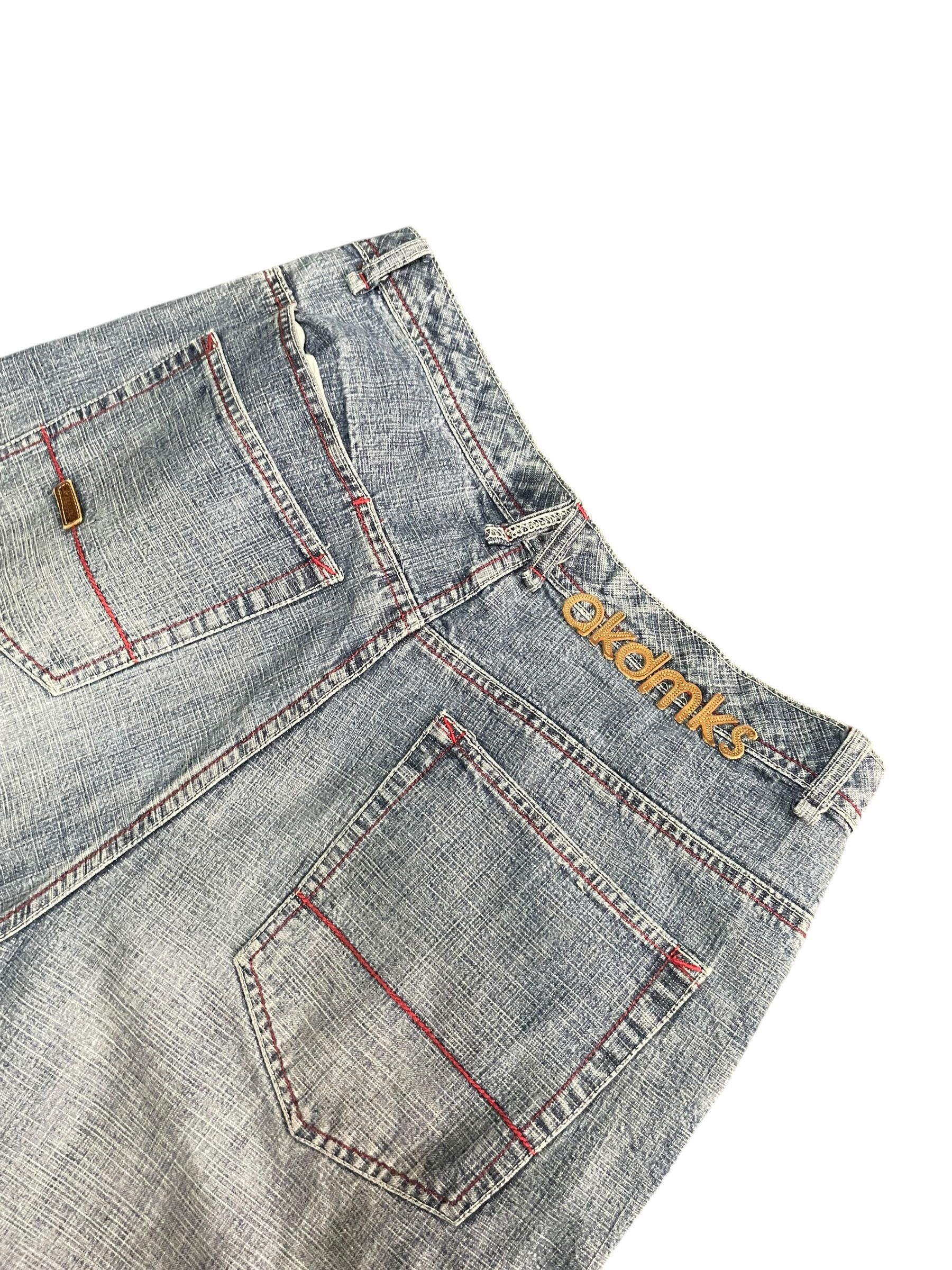 Akademiks Vintage Akademiks Denim Short Size US 37 - 7 Thumbnail