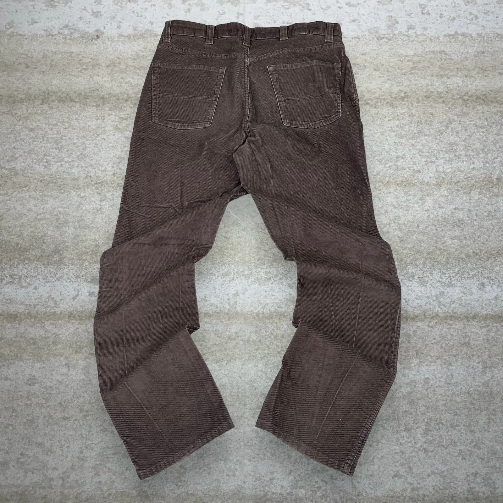 L.L. Bean Vintage 90s LL Bean Corduroy Pants 36x32 Regular Fit Brown Size US 36 / EU 52 - 1 Thumbnail
