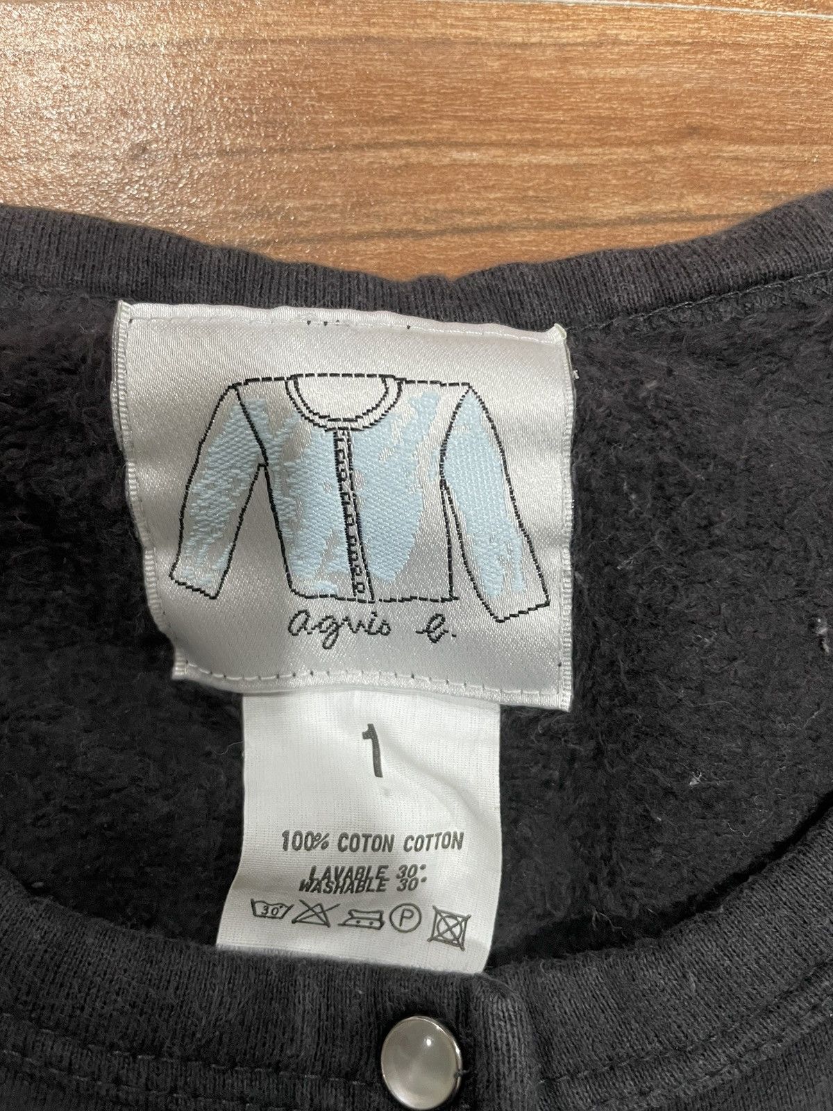 Japanese Brand × Vintage × agnes b. Agnes B. Snap Button Cardigan Size S / US 4 / IT 40 - 6 Thumbnail