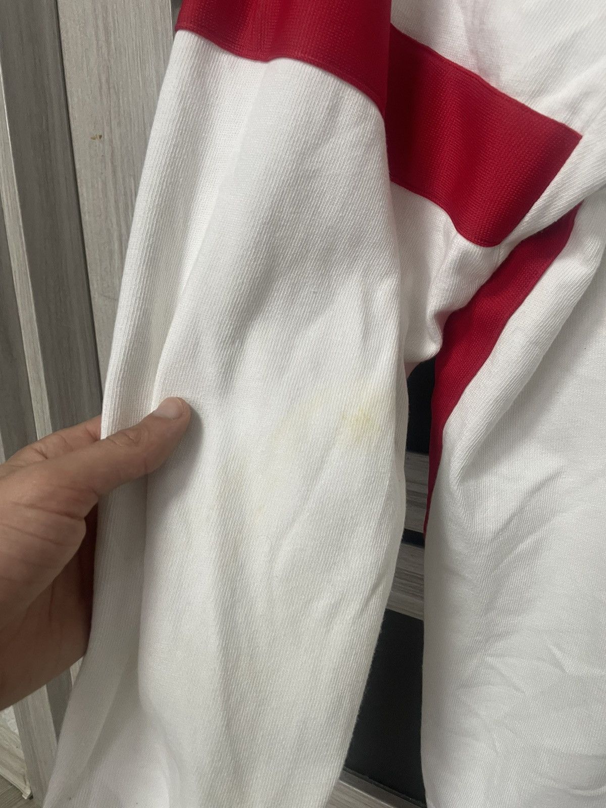 Nike × Vintage Vintage Nike 1997 England Rugby Team Jersey Longsleeve Size US M / EU 48-50 / 2 - 18 Thumbnail