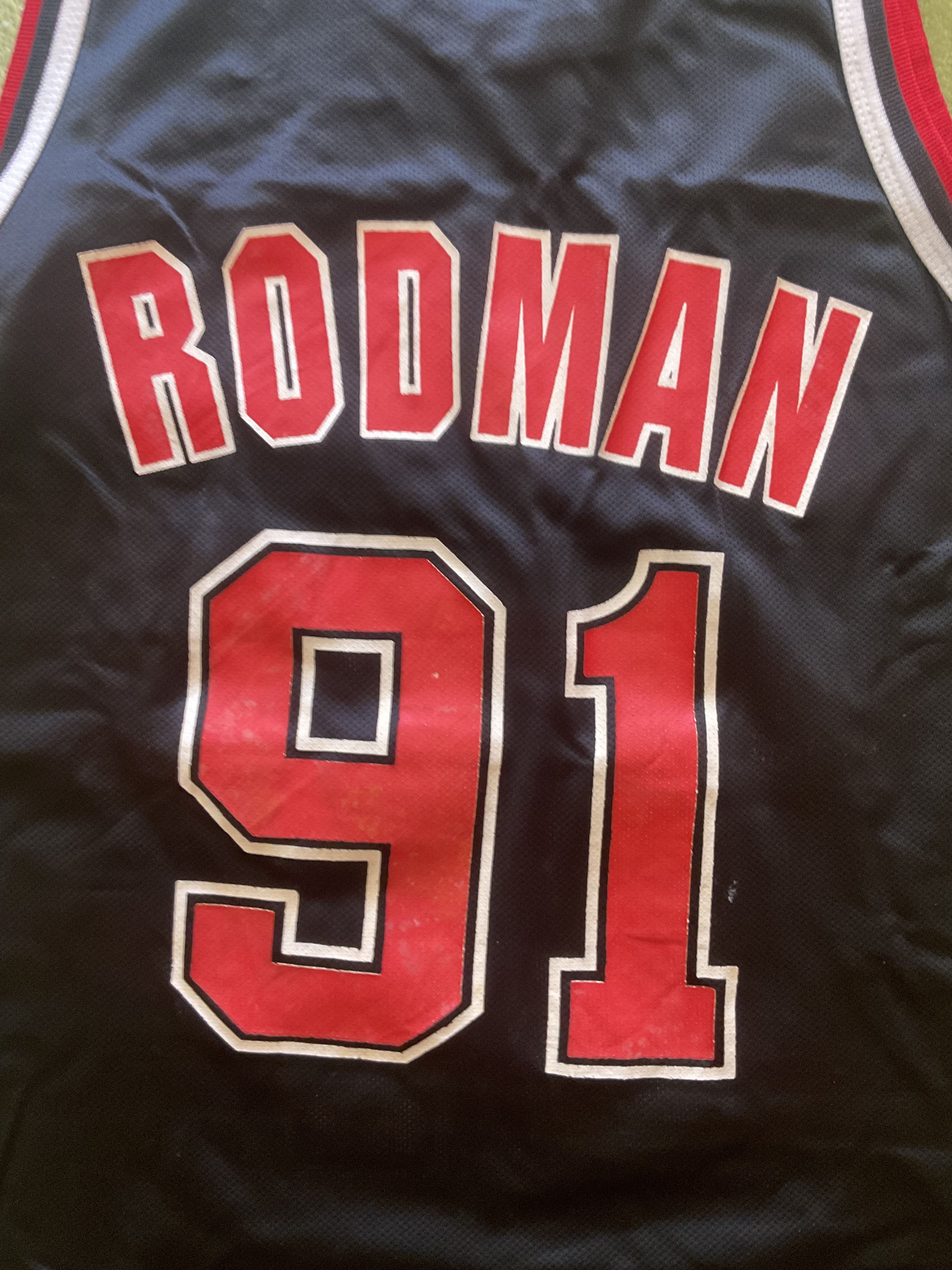 NBA Vintage Chicago Bulls #91 Dennis Rodman Swingman Jersey Size US M / EU 48-50 / 2 - 4 Thumbnail