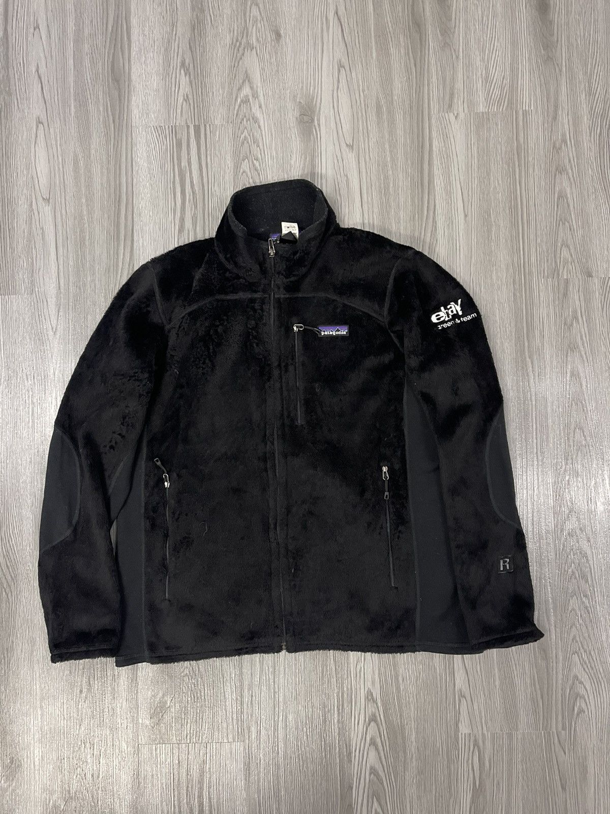 Patagonia × eBay Patagonia Ebay Green Team Fleece Jacket Size L / US 10 / IT 46 - 4 Thumbnail