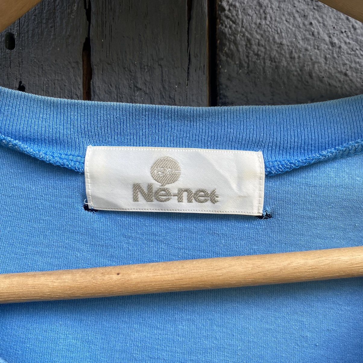 Ne-Net Thrashed Faded Vintage Ne-net Issey Miyake ERD GRUNGE TEE Size US M / EU 48-50 / 2 - 4 Thumbnail