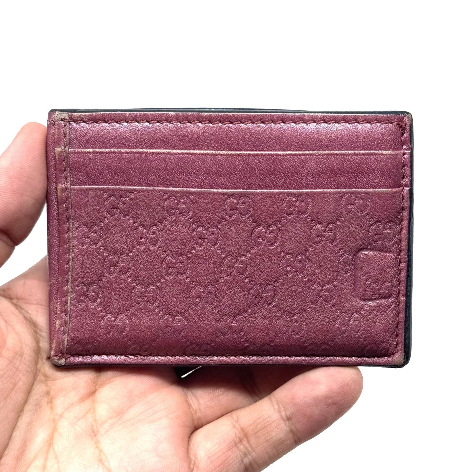 Gucci Gucci Purple Cardholder Wallet Size ONE SIZE - 4 Thumbnail