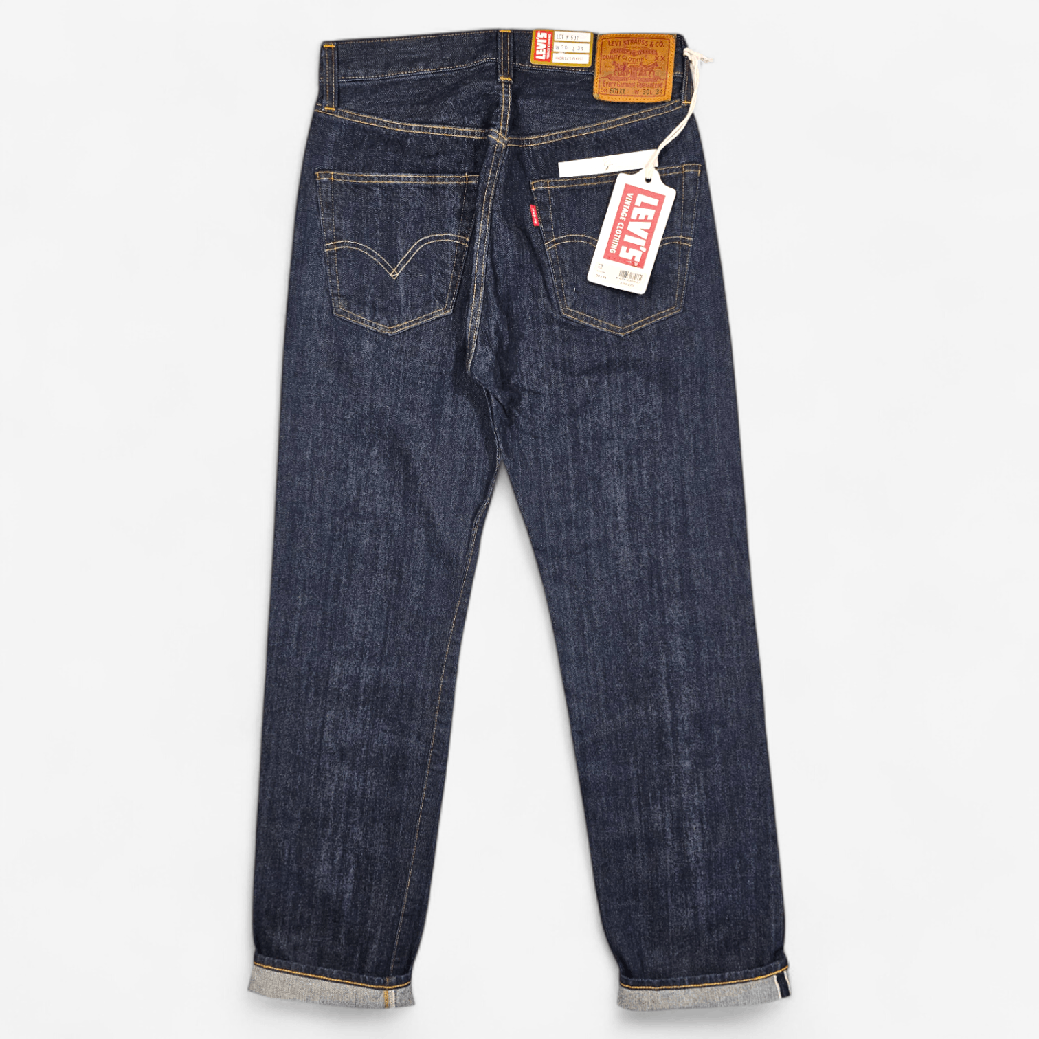Levi's Vintage Clothing Levi's Vintage Clothing 1947 501 XX W30L34 Big E Selvedge Size US 30 / EU 46 - 5 Thumbnail