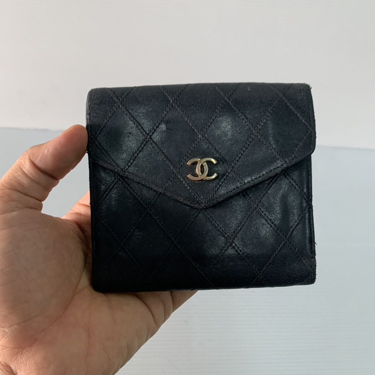 Chanel Chanel Vintage Leather Wallet Size ONE SIZE - 2 Thumbnail