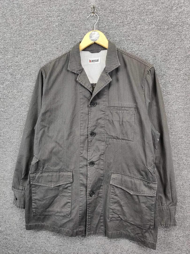 Kansai Yamamoto Vintage Kansai Yamamoto Chore Button Jacket Size US M / EU 48-50 / 2 - 2 Thumbnail