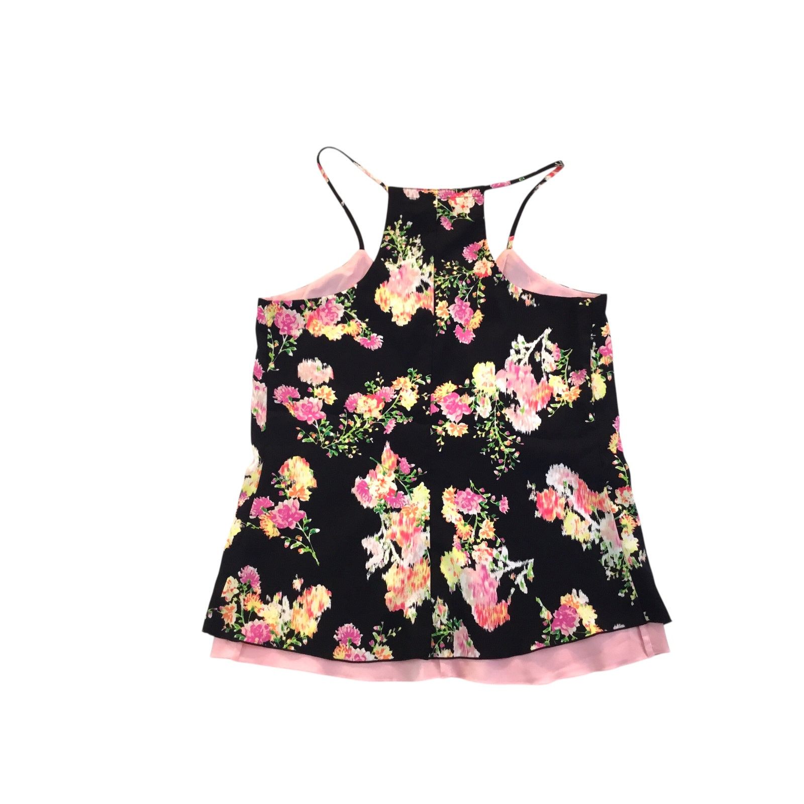 Other Candie's Reversible Camisole Pink Black Multi-Floral X-Small Size XS / US 0-2 / IT 36-38 - 2 Thumbnail