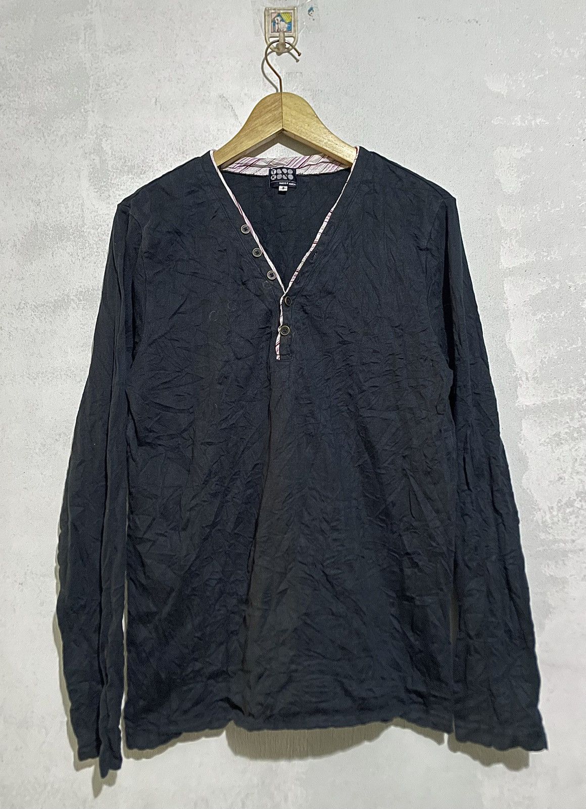 20471120 Japanese Lgb Style Takeo Kikuchi Double Layer Size US M / EU 48-50 / 2 - 1 Thumbnail
