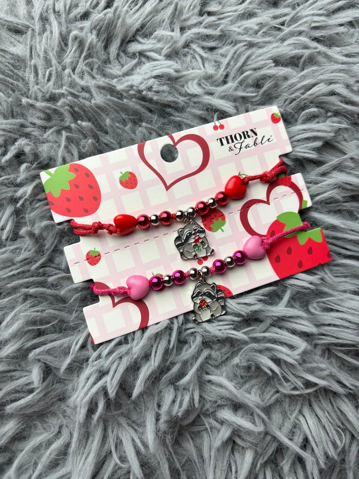 Other Thorn & fable hungry raccoon best friend cord bracelet set Size ONE SIZE - 1 Preview