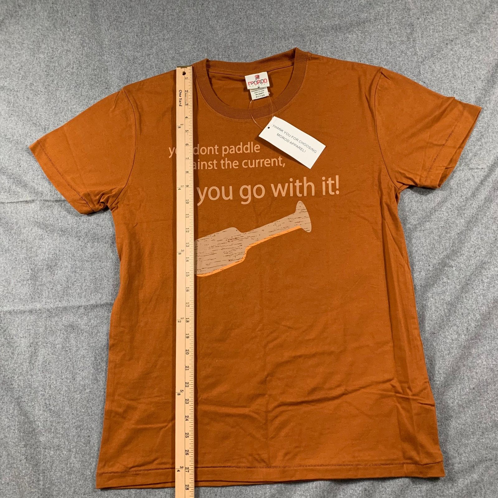 Other Morod Apparel Shirt Adult Medium Brown Casual T Shirt Size M / US 6-8 / IT 42-44 - 6 Thumbnail