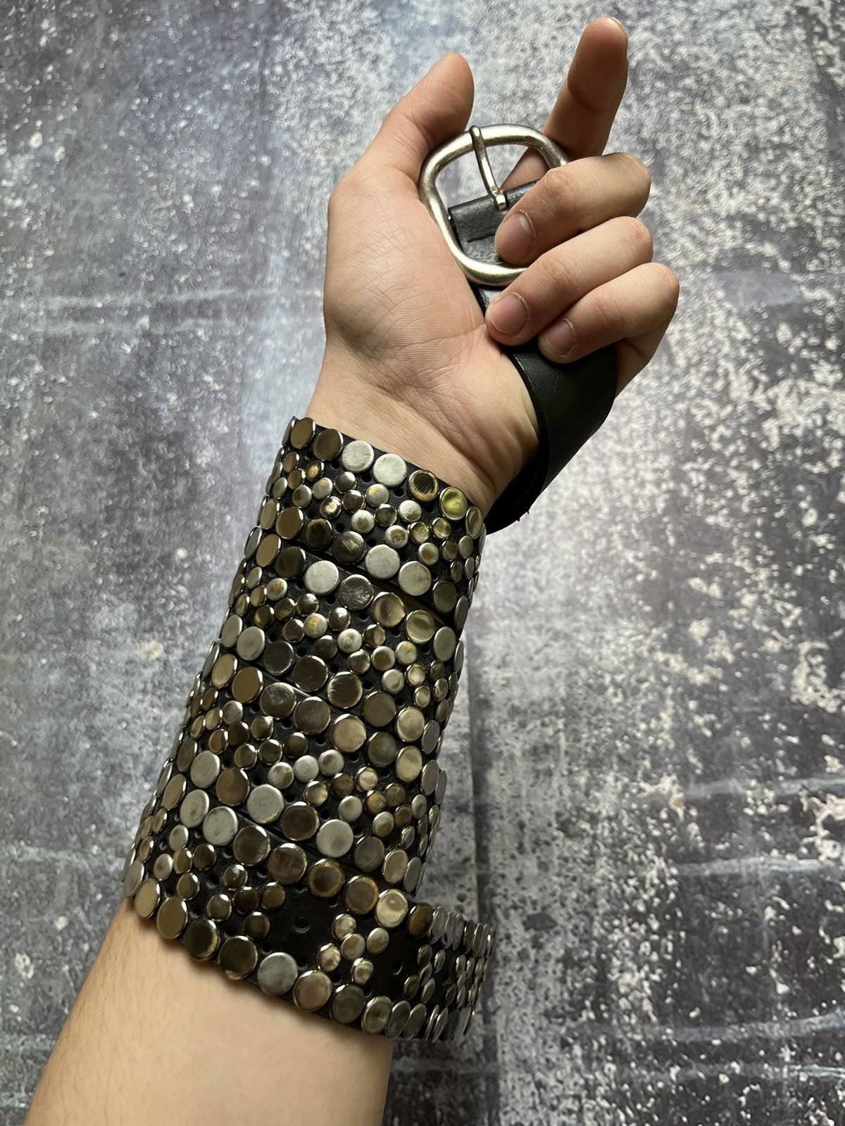 Japanese Brand 🏛️AVANT-GARDE BELT CHROME HEARTS STYLE Size ONE SIZE - 2 Thumbnail