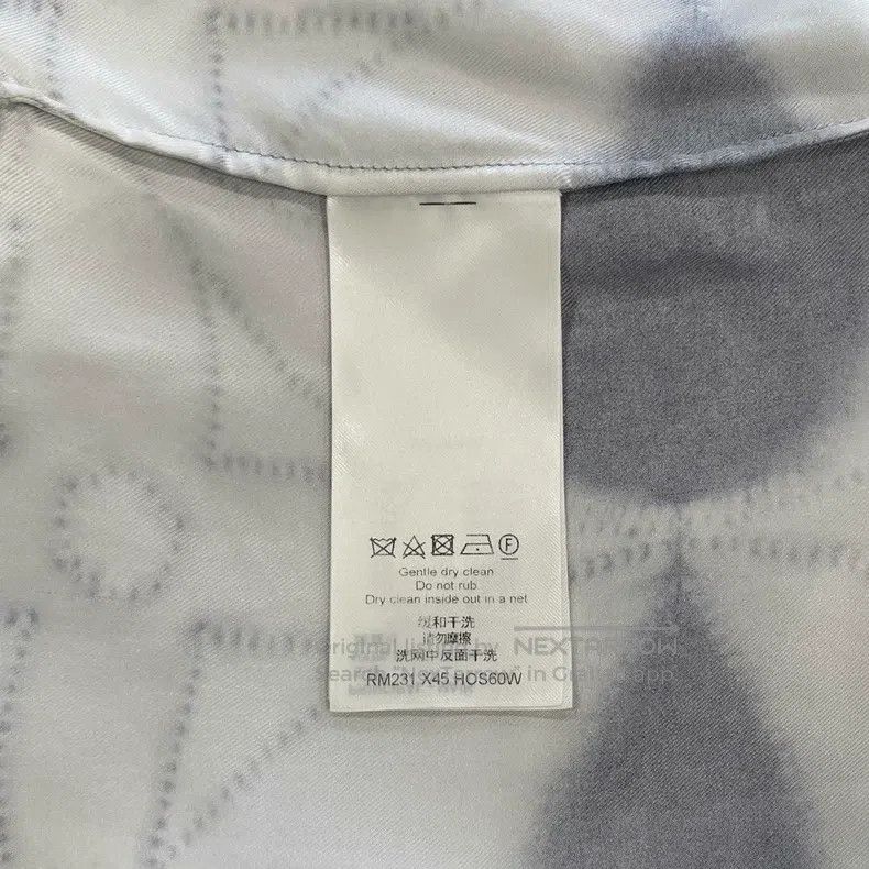 Louis Vuitton Louis Vuitton Gradient Logo Full Print Short Sleeve Shirt Size US L / EU 52-54 / 3 - 6 Thumbnail