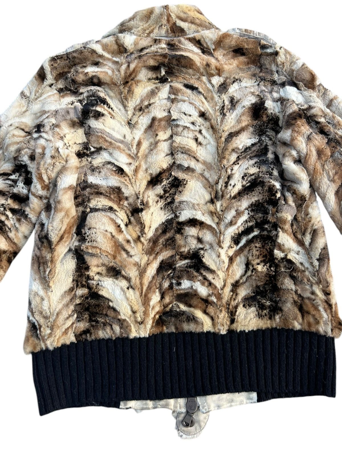 Costume National Archive Costume National Leather Fur Bomber Jacket Size US XS / EU 42 / 0 - 22 Thumbnail
