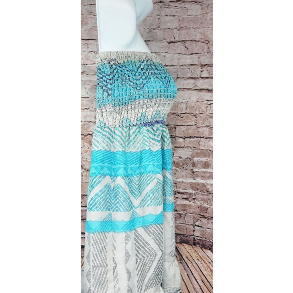 American Eagle Outfitters American Eagle Y2K Boho Tube Top strapless mini dress SZ SM Size S / US 4 / IT 40 - 3 Thumbnail