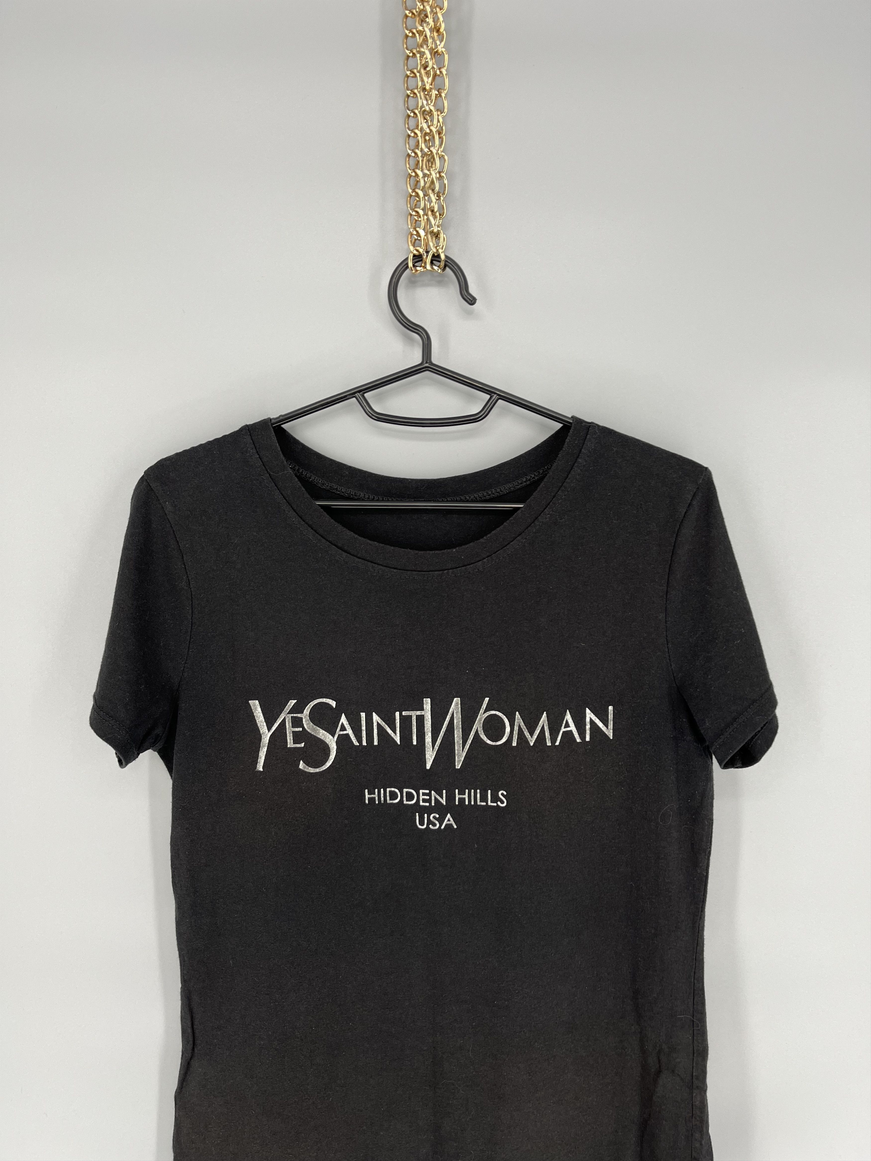 Rap Tees Vintage Y2K YeSaintWoman Hype Tee YE Faded Logo Kanyewest Size M / US 6-8 / IT 42-44 - 3 Thumbnail