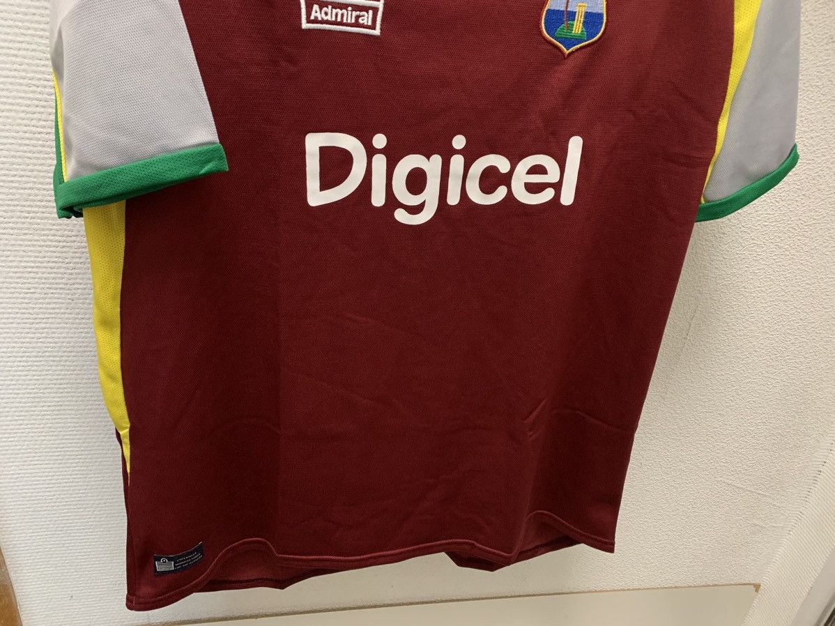 Vintage West Indies India Digicel 2004-05 vintage jersey Admiral L Size US L / EU 52-54 / 3 - 3 Thumbnail