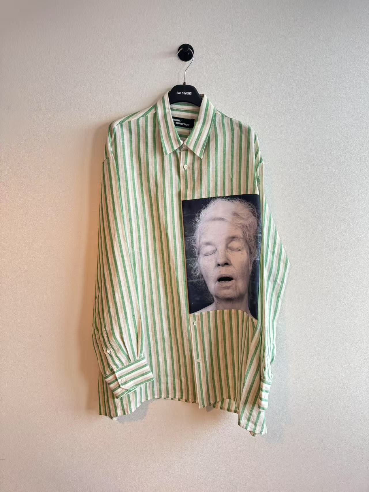 Raf Simons Raf Simons x ROBERT MAPPLETHORPE "Alice Neel"Oversized Shirt Size US M / EU 48-50 / 2 - 2 Thumbnail