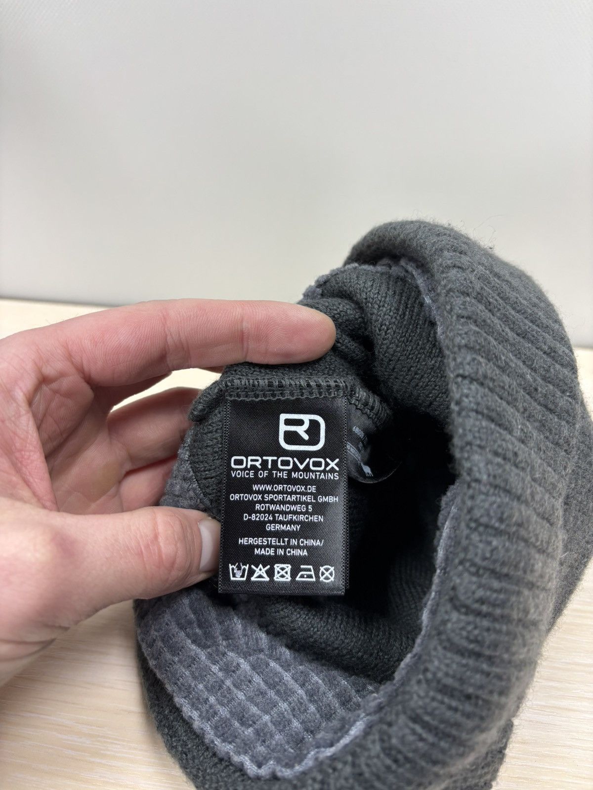 ORTOVOX Womens hat Ortovox Color Gray Size ONE SIZE - 4 Thumbnail
