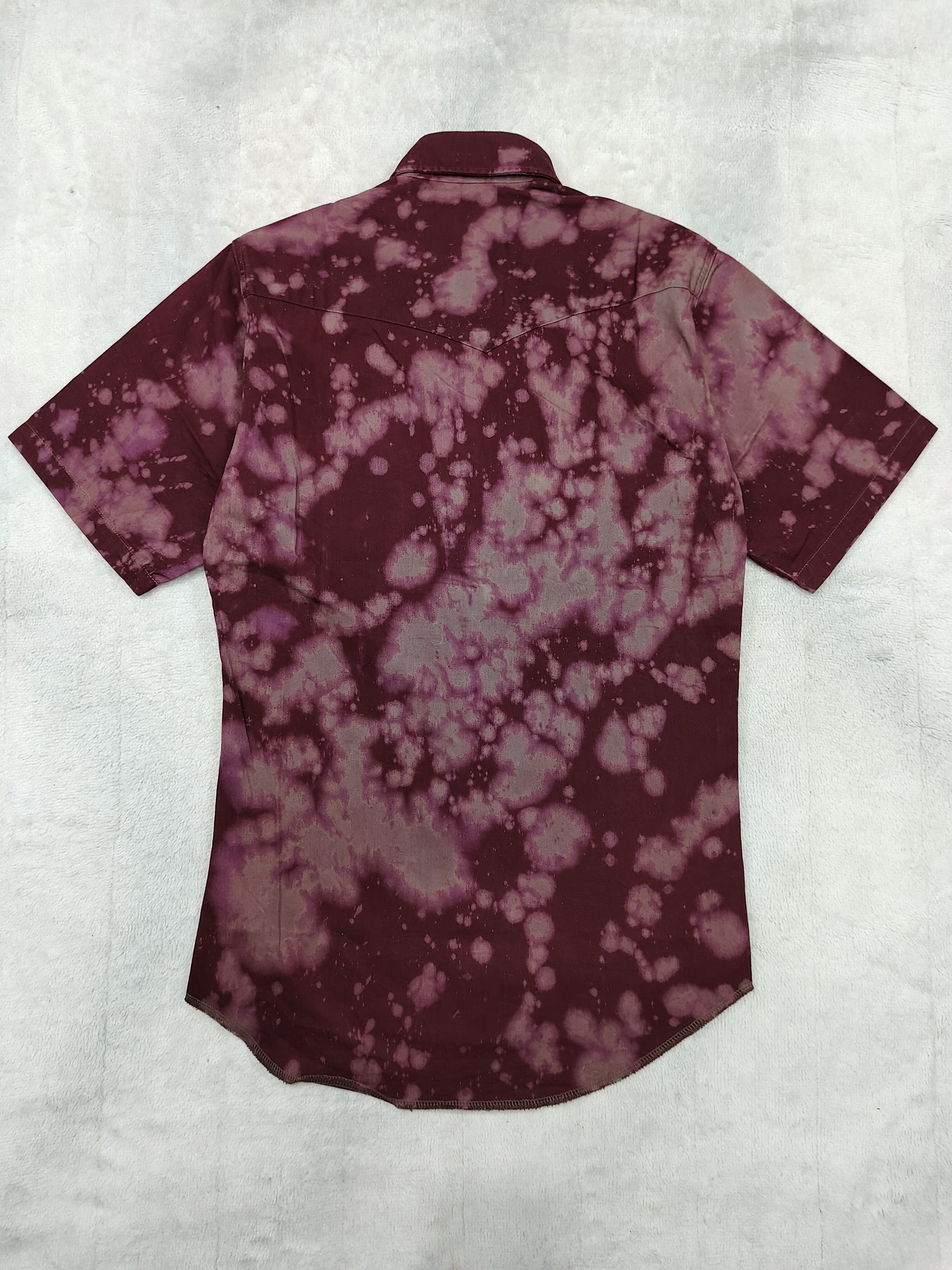 Wrangler 2000s Wrangler- Western Bleach Acid Wash Fabric Shirt Size US M / EU 48-50 / 2 - 4 Thumbnail