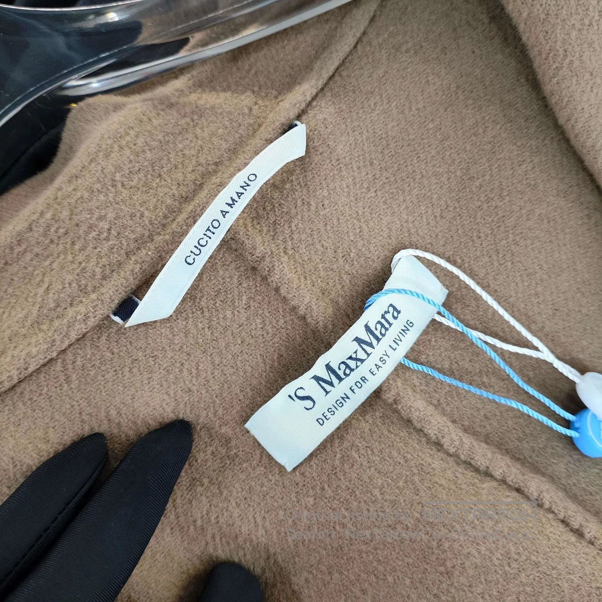 Other MaxMara Long Cashmere Coat Brown. Size US M / EU 48-50 / 2 - 6 Thumbnail