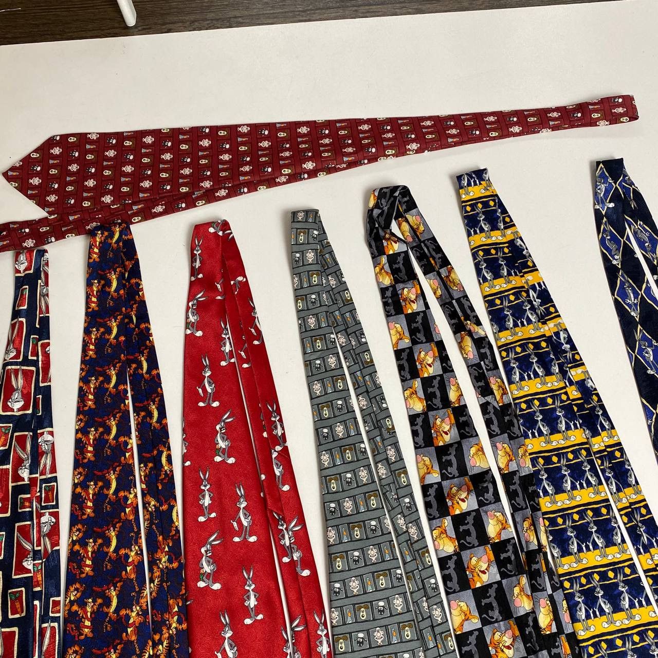 Disney Lot 10 ties Vintage Movie Disney Size ONE SIZE - 4 Thumbnail
