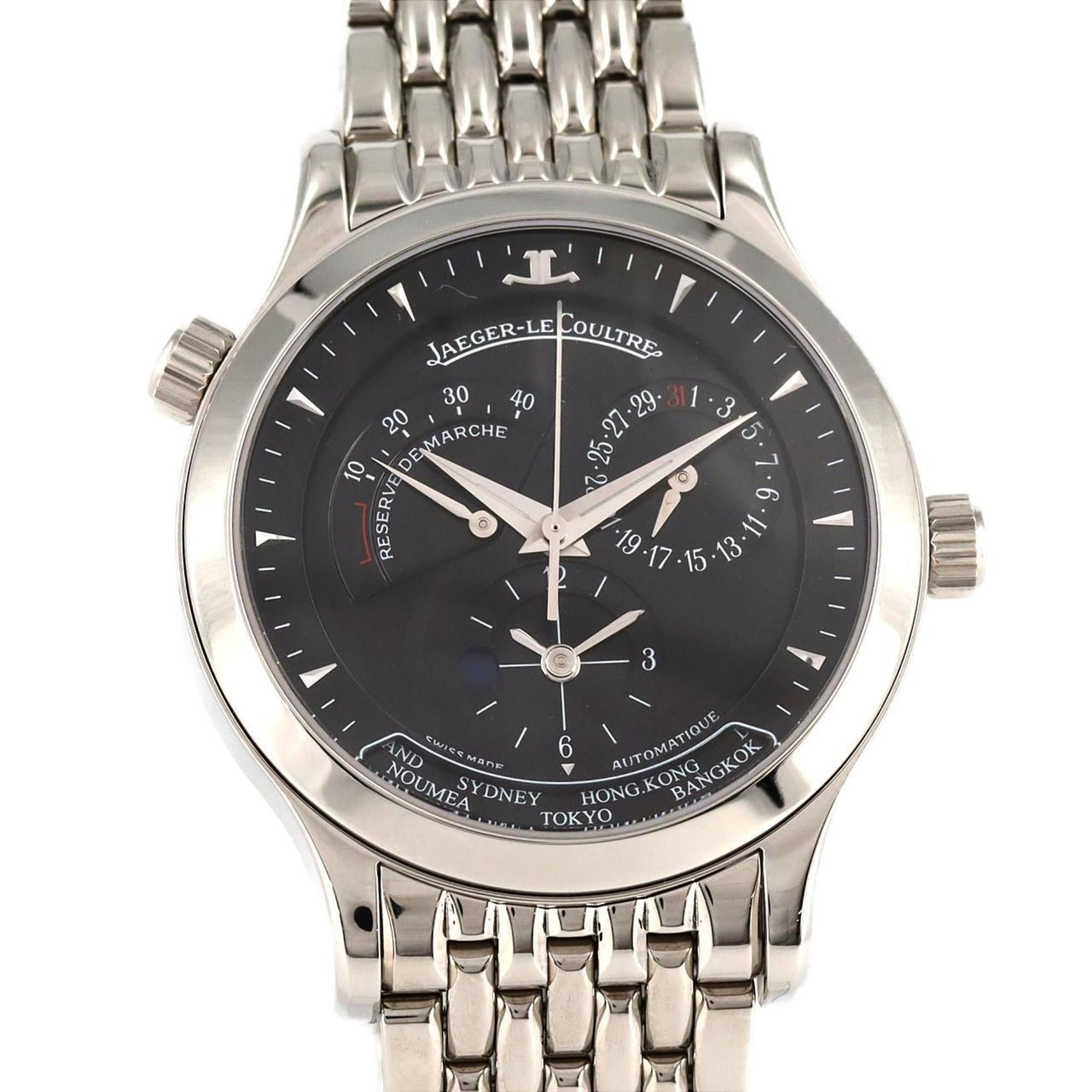 Jaeger Le-Coultre Jaeger-LeCoultre Master Geographic 142.8.92.S Q1428170 SS Wristwatch Automatic Size ONE SIZE - 1 Thumbnail