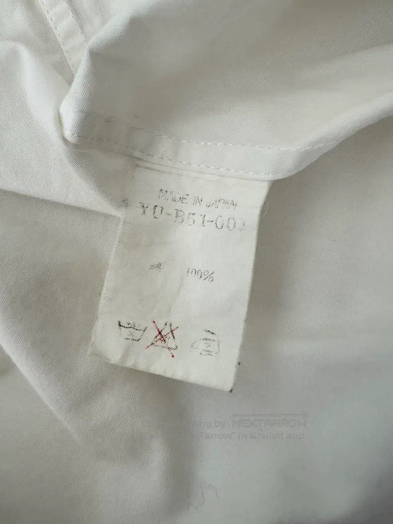 Yohji Yamamoto Yohji Yamamoto size os Special-shaped cut short sleeve Size M / US 6-8 / IT 42-44 - 8 Thumbnail