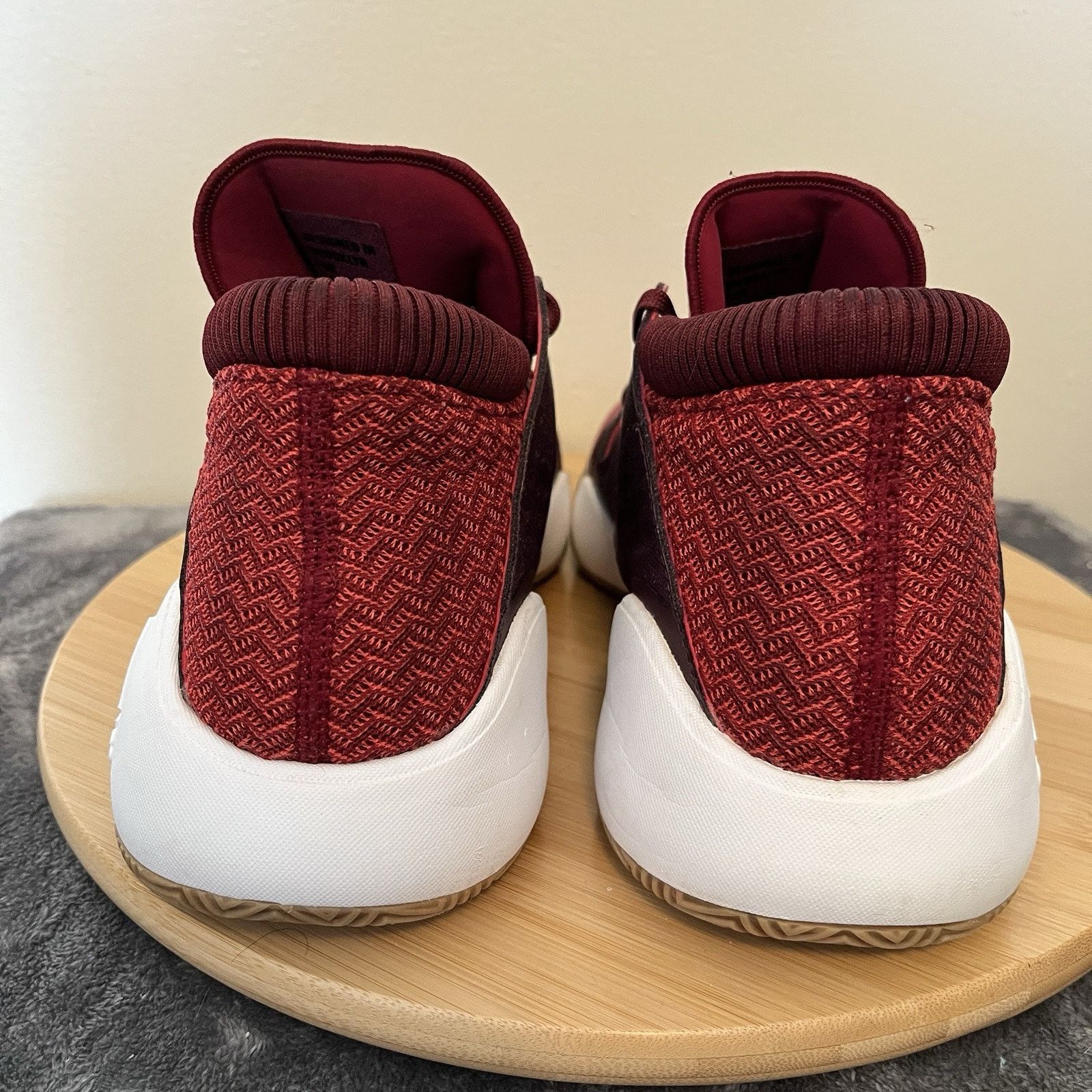 Adidas Adidas Pro Vision Collegiate Burgundy Mens Size 9 Sneakers Size US 8.5 / EU 41-42 - 7 Thumbnail