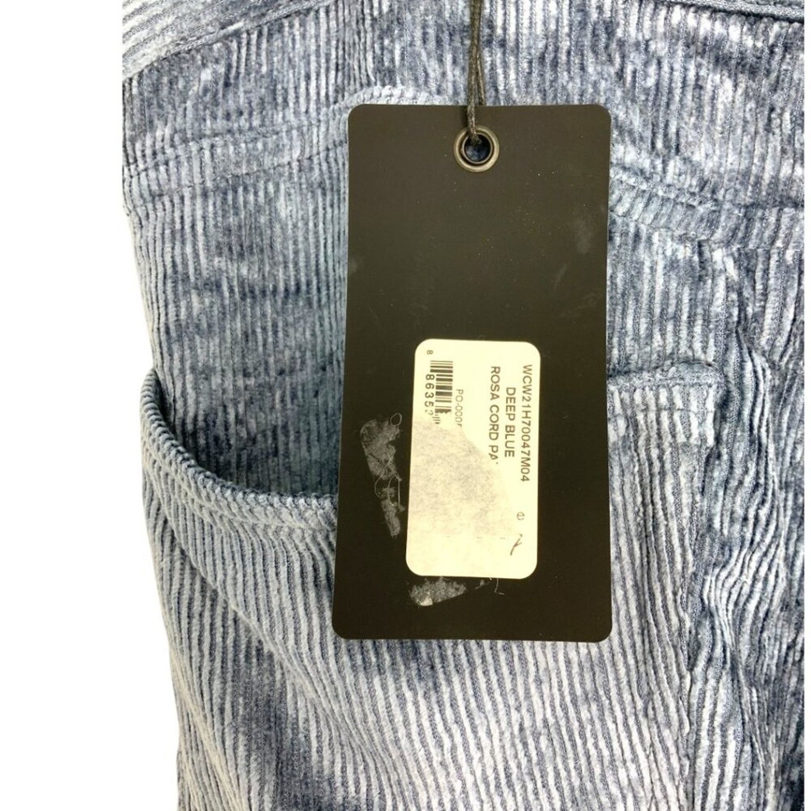 Rag & Bone Rag & Bone Rosa Crop Corduroy Pants Blue Sz 30 NWT $395 MSRP Size 30" / US 8 / IT 44 - 7 Thumbnail