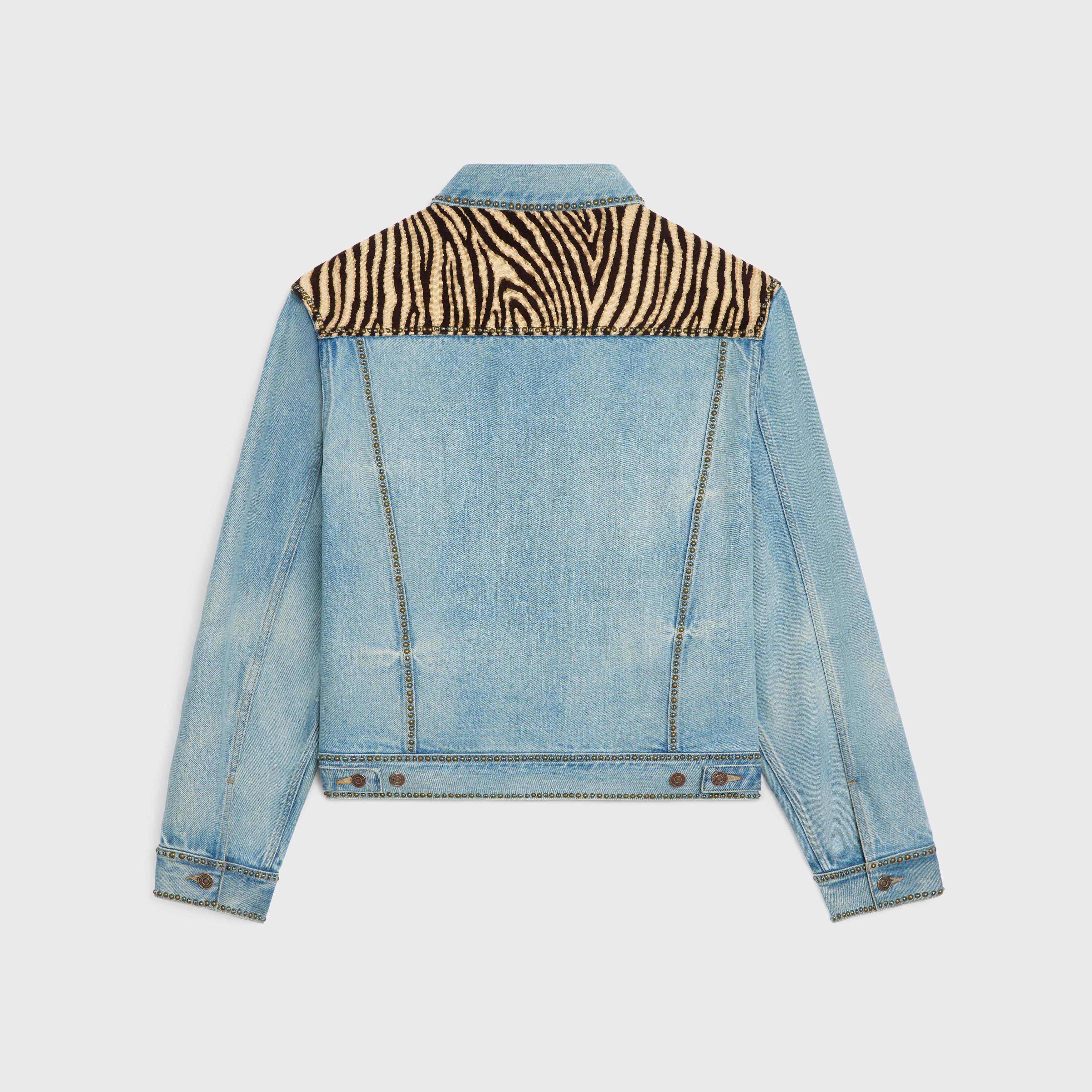 Celine o1bcso1str0825 2Q799461T Trucker Denim Jacket Size US S / EU 44-46 / 1 - 2 Thumbnail