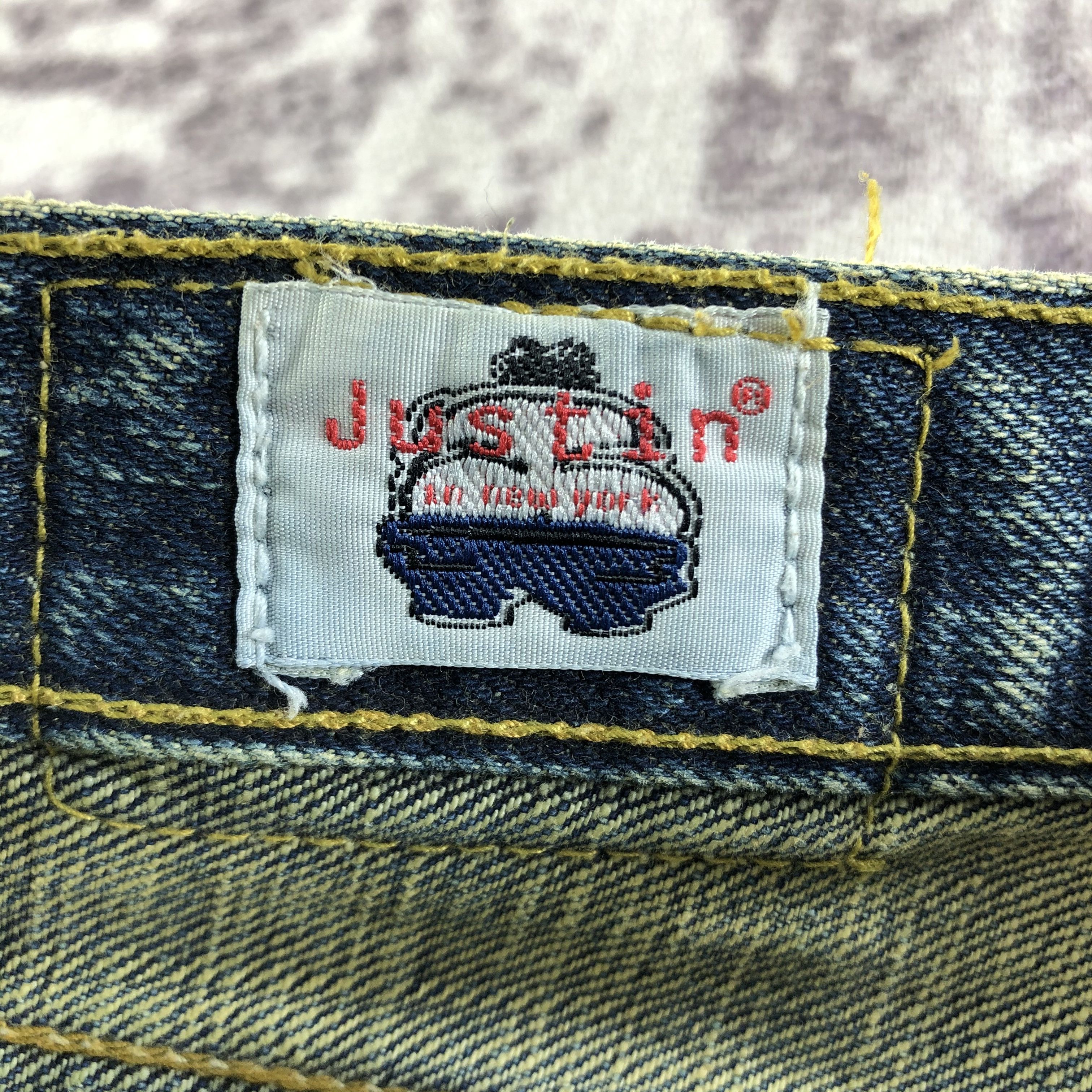Justin Vintage Redline Justin Jeans-JM3547 Size US 32 / EU 48 - 11 Thumbnail