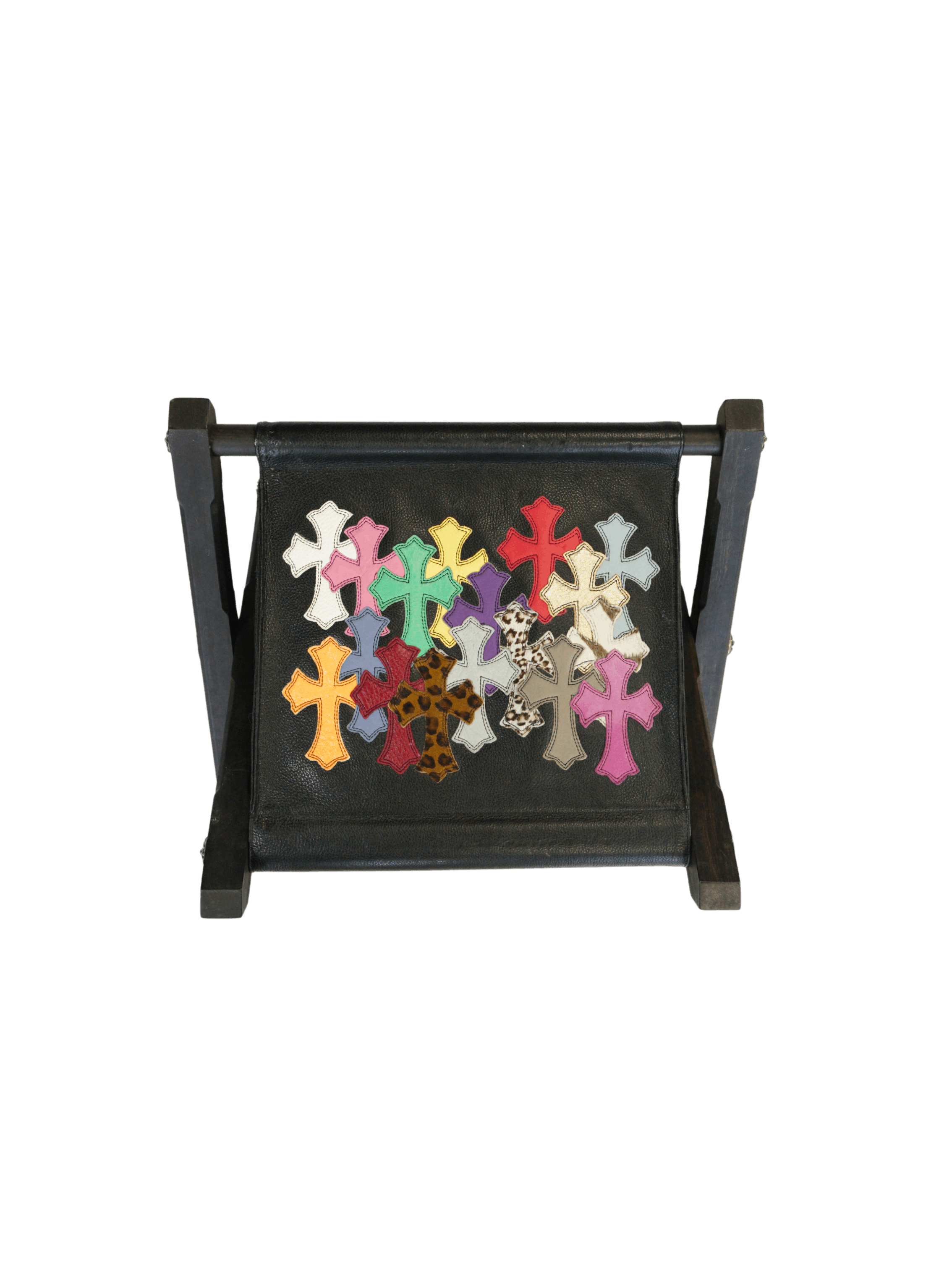 Chrome Hearts Chrome Hearts Cemetery Cross Patch Leather Magazine Holder Size ONE SIZE - 2 Thumbnail