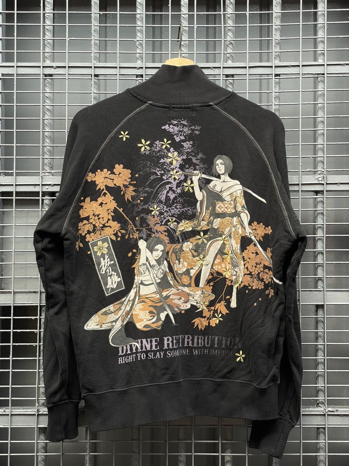 Japanese Brand Divine Retribution | Sweater Size US L / EU 52-54 / 3 - 1 Thumbnail