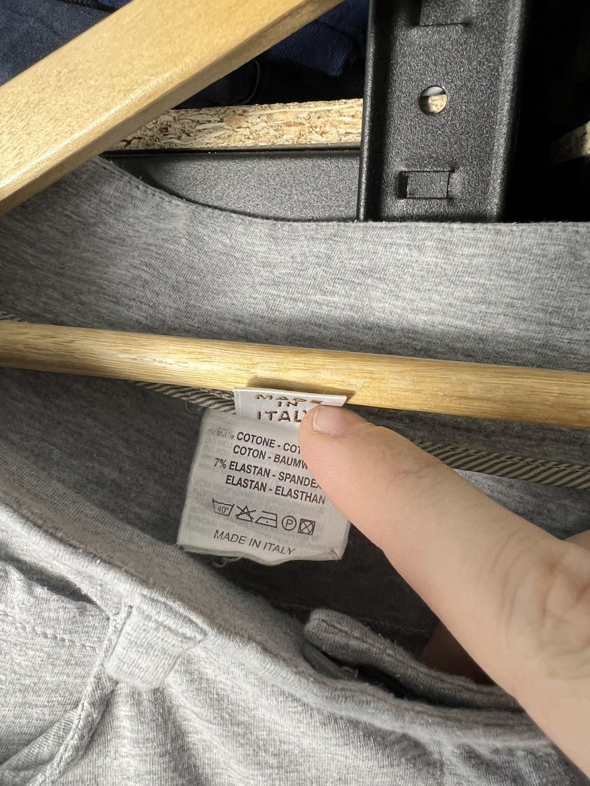 Brunello Cucinelli Brunello Cucinelli Women’s Cotton Stretch Pants Grey IT 44 Size 30" / US 8 / IT 44 - 10 Thumbnail