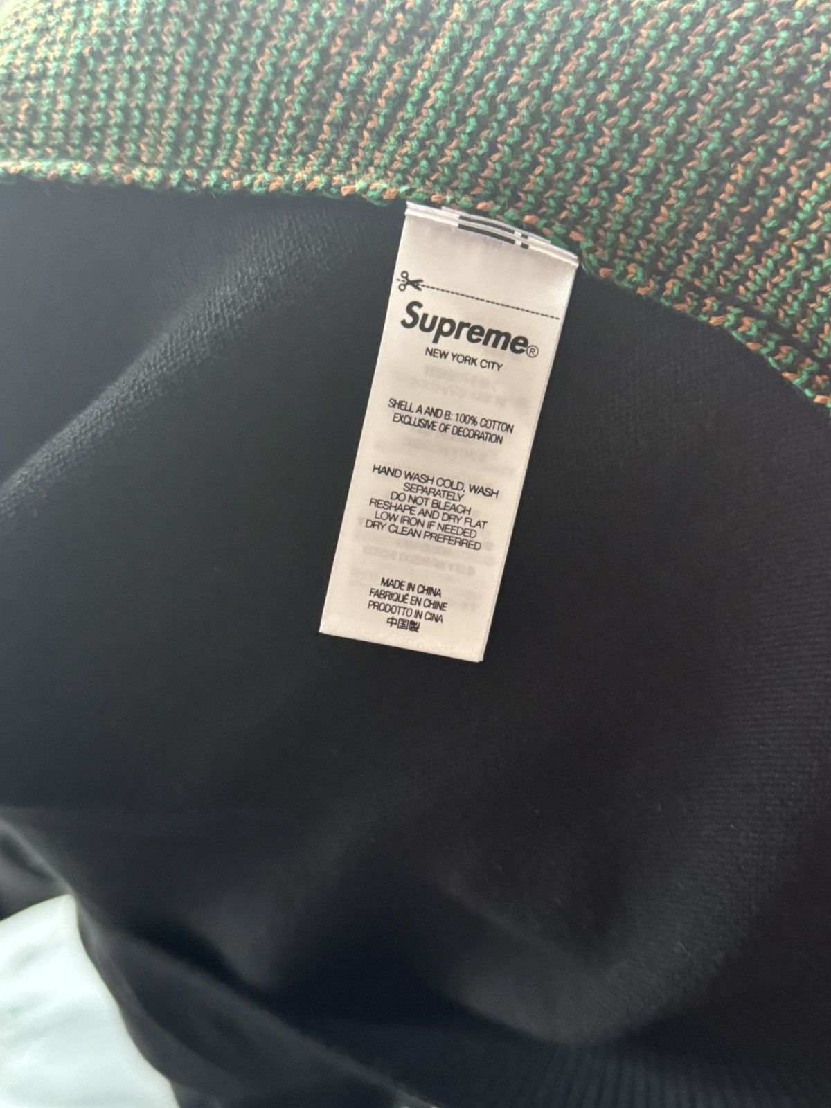 Supreme Supreme Plaid Knit S/S Polo Size US XL / EU 56 / 4 - 5 Thumbnail
