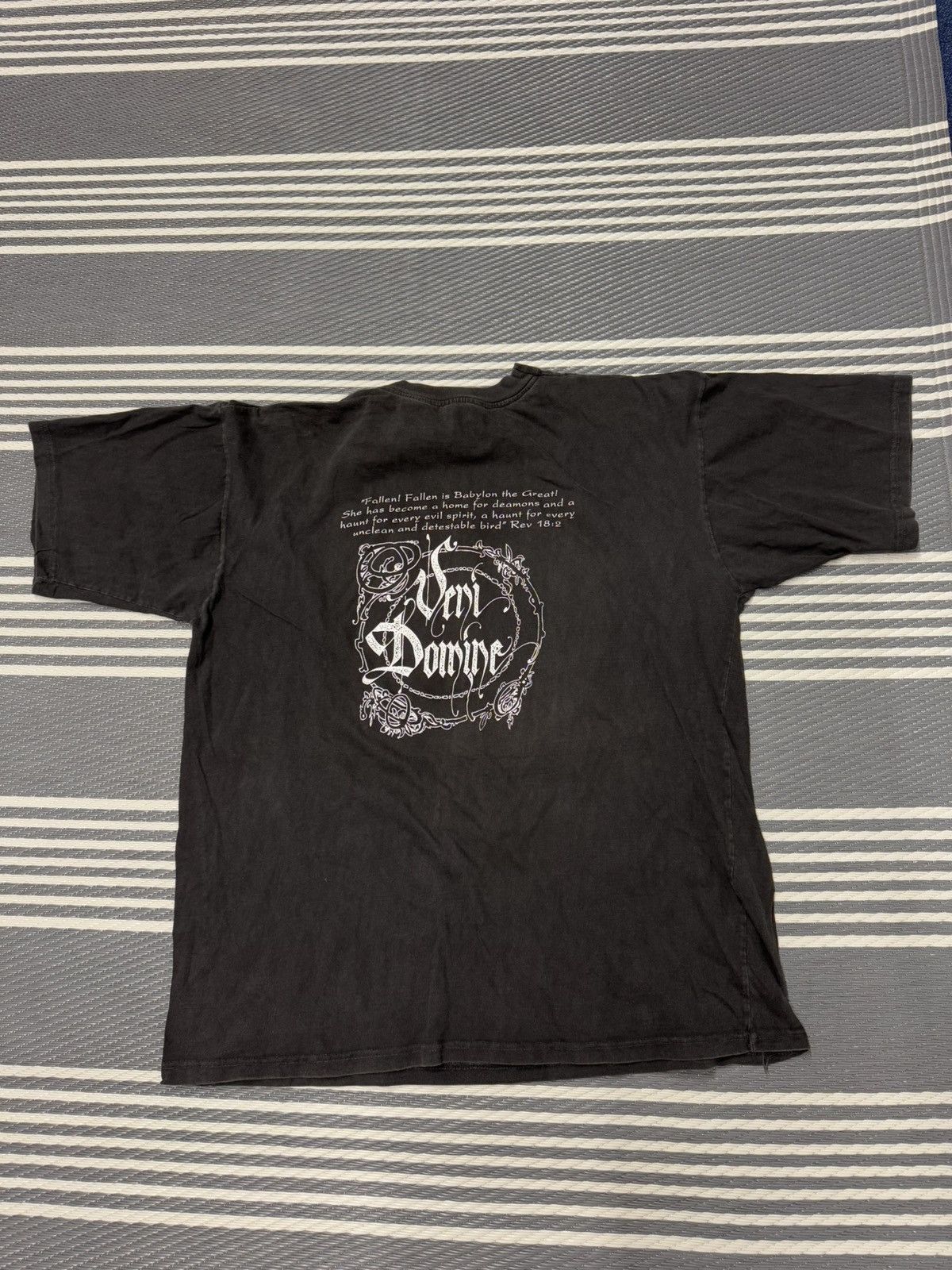 Other Veni Domine Fall Babylon 1992 shirt Size US XL / EU 56 / 4 - 3 Thumbnail