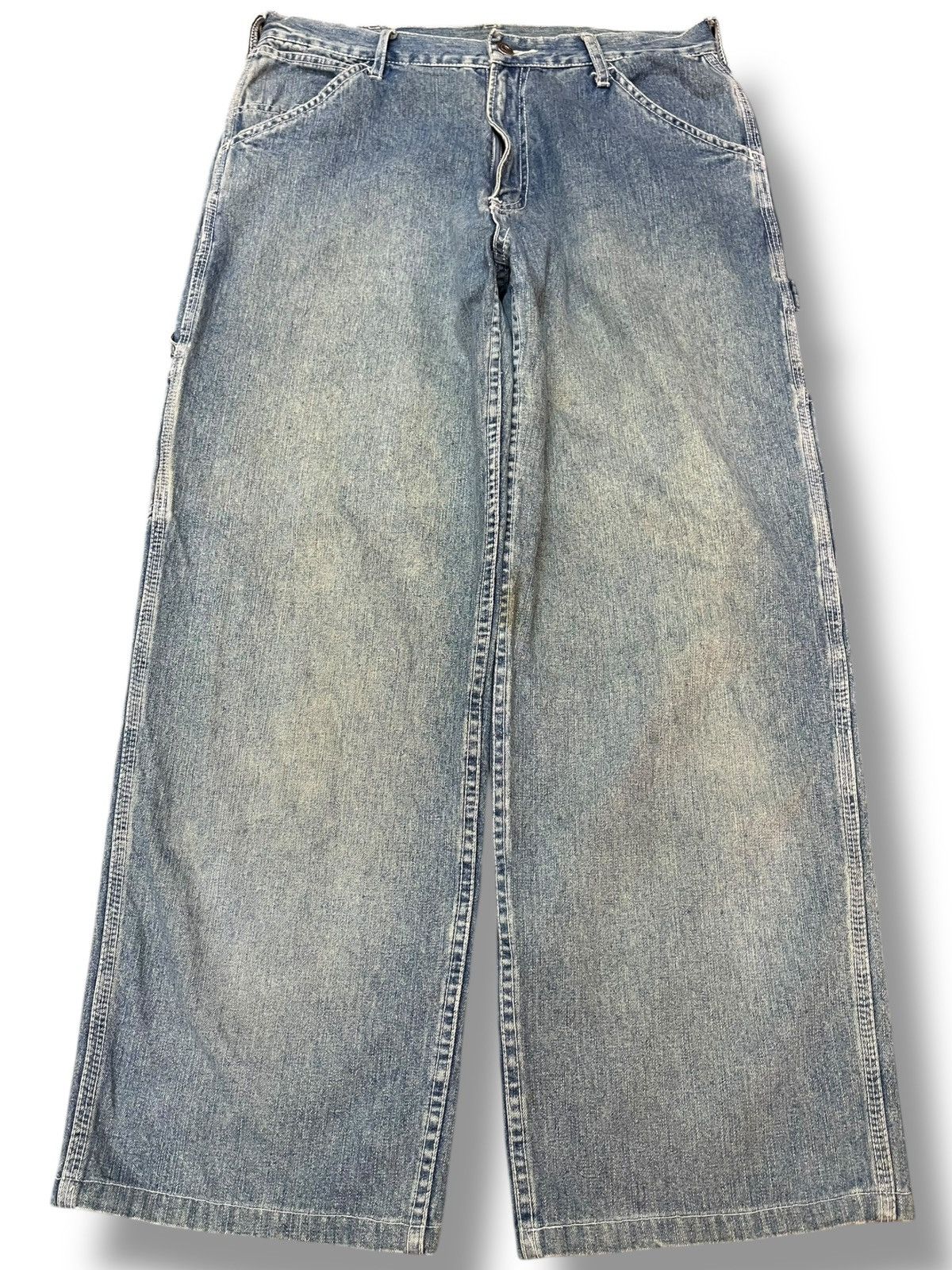 Japanese Brand × Vintage Vintage Japanese Brand Baggy Carpenter Cargo Size US 31 - 1 Thumbnail