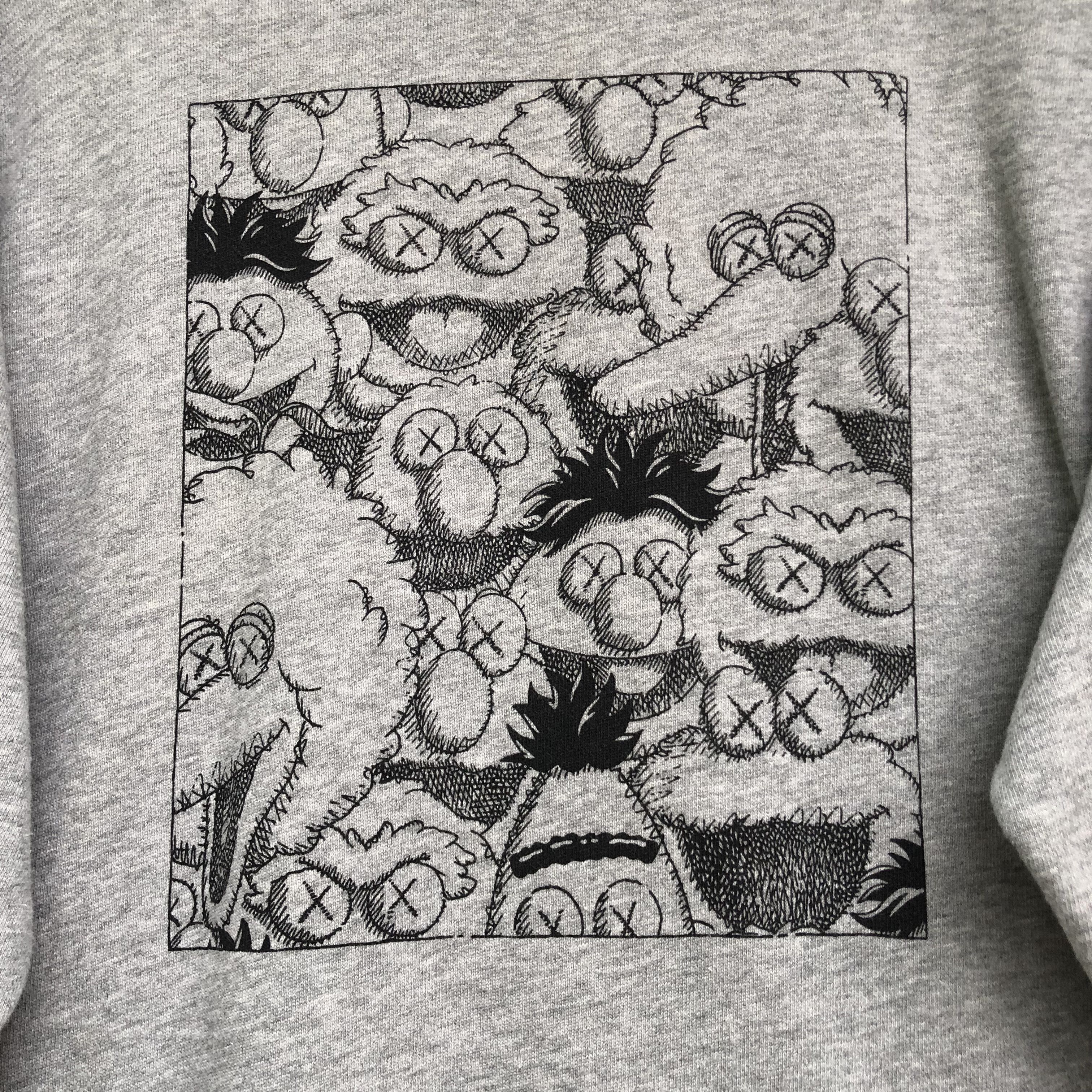 Cartoon Network Kaws X Sesame Street Crewneck Size L / US 10 / IT 46 - 8 Thumbnail