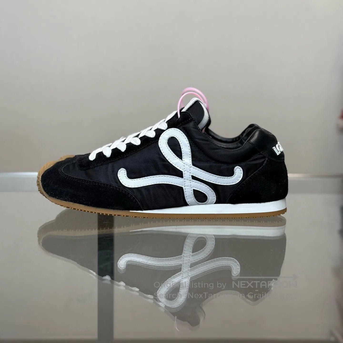 Loewe Loewe Ballet Runner 2.0 – Black, German training shoes Size US 7.5 / IT 37.5 - 2 Thumbnail