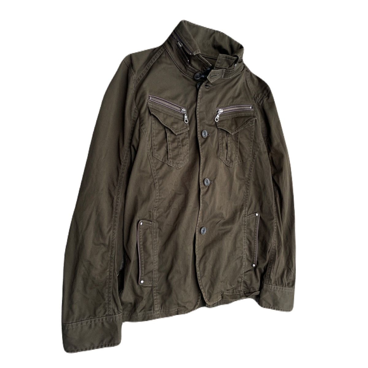 If Six Was Nine 2000s Rattle Trap Vkei Gimmic Military Jacket Japanese Size US S / EU 44-46 / 1 - 3 Thumbnail